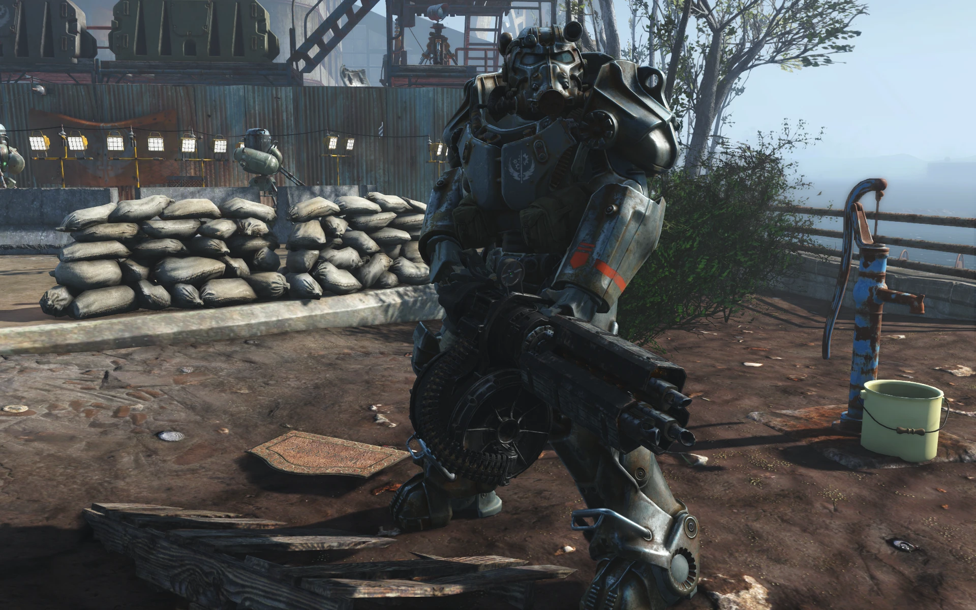 Fallout 4 взять миниган где он фото 48