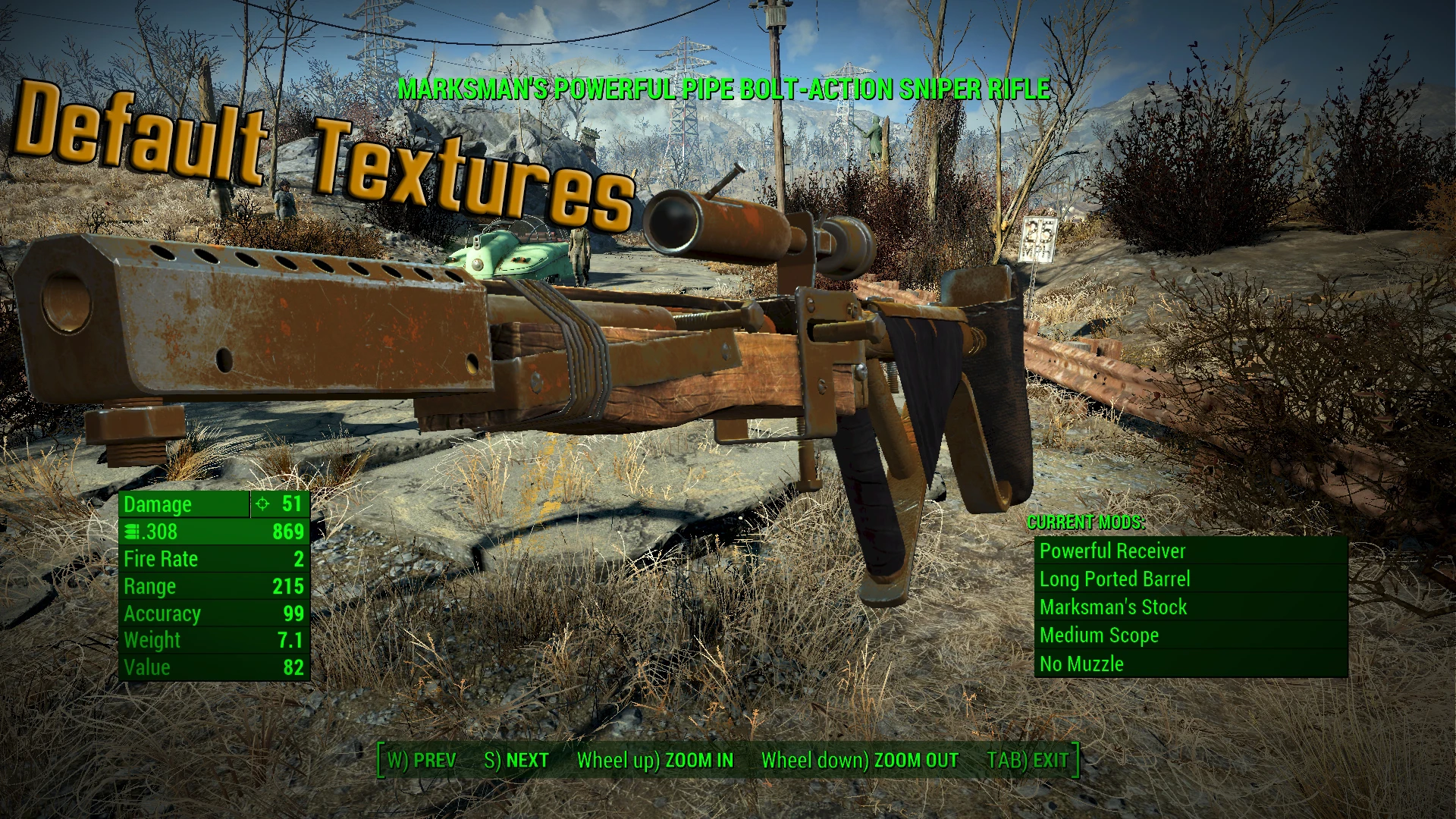 weapon textures fallout 4