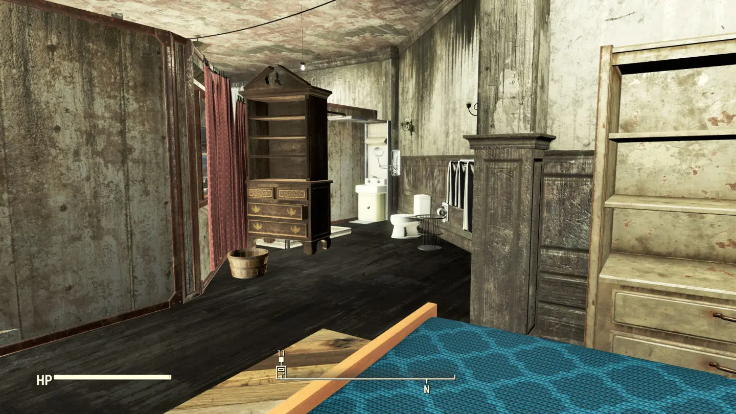 Berry's Abandoned Apartment(player home) at Fallout 4