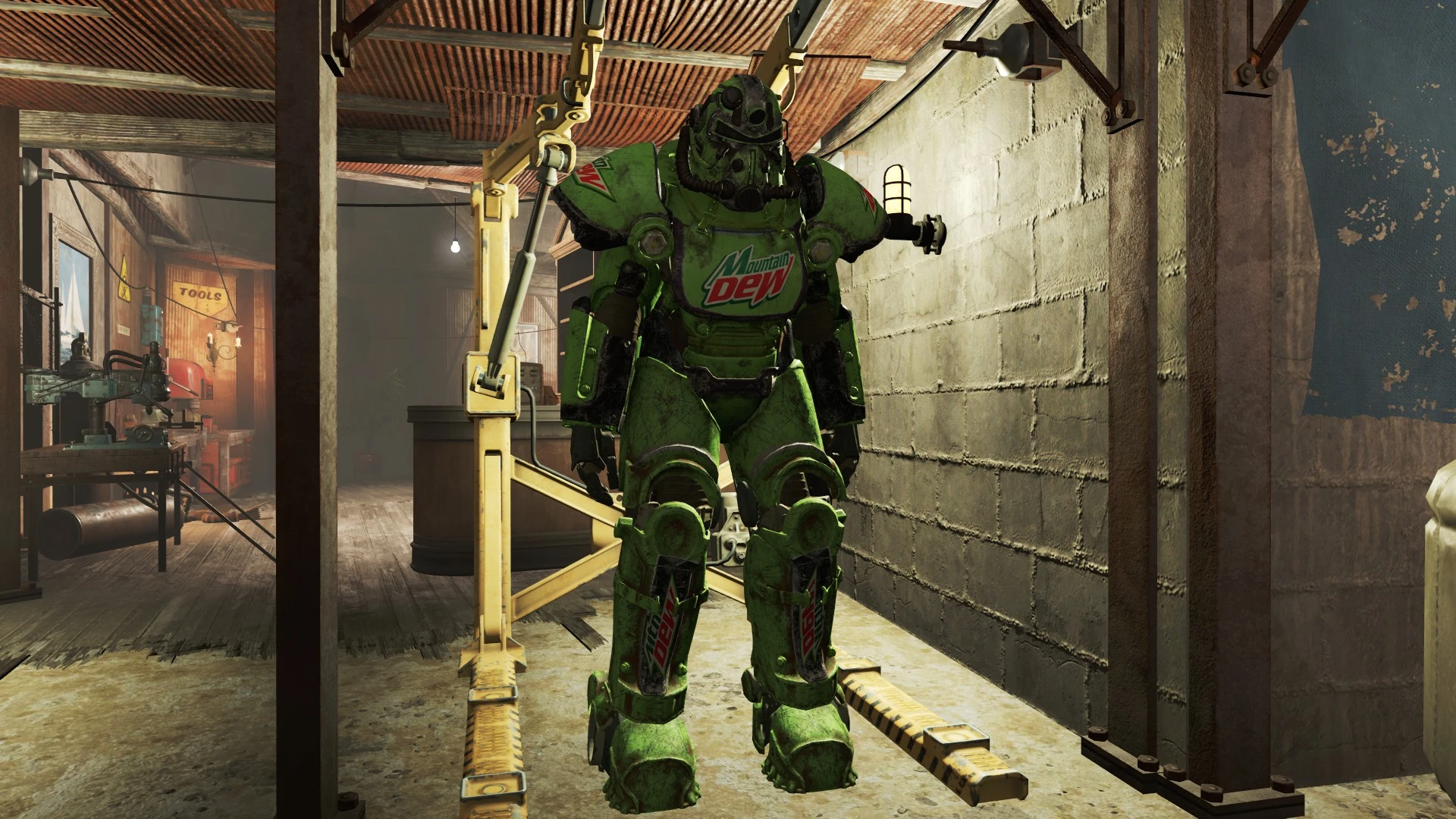 Fallout 4 power armor paint jobs фото 46