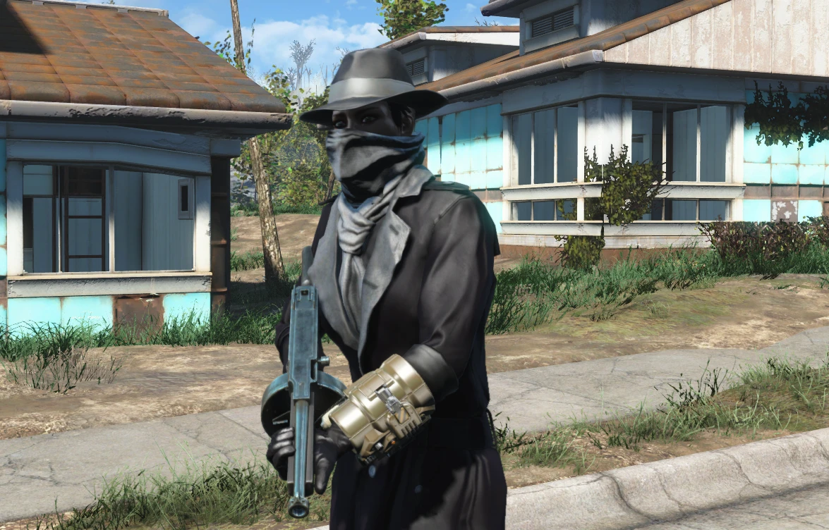 Silver Shroud Scarf Stand alone version at Fallout 4 Nexus Mods and. 