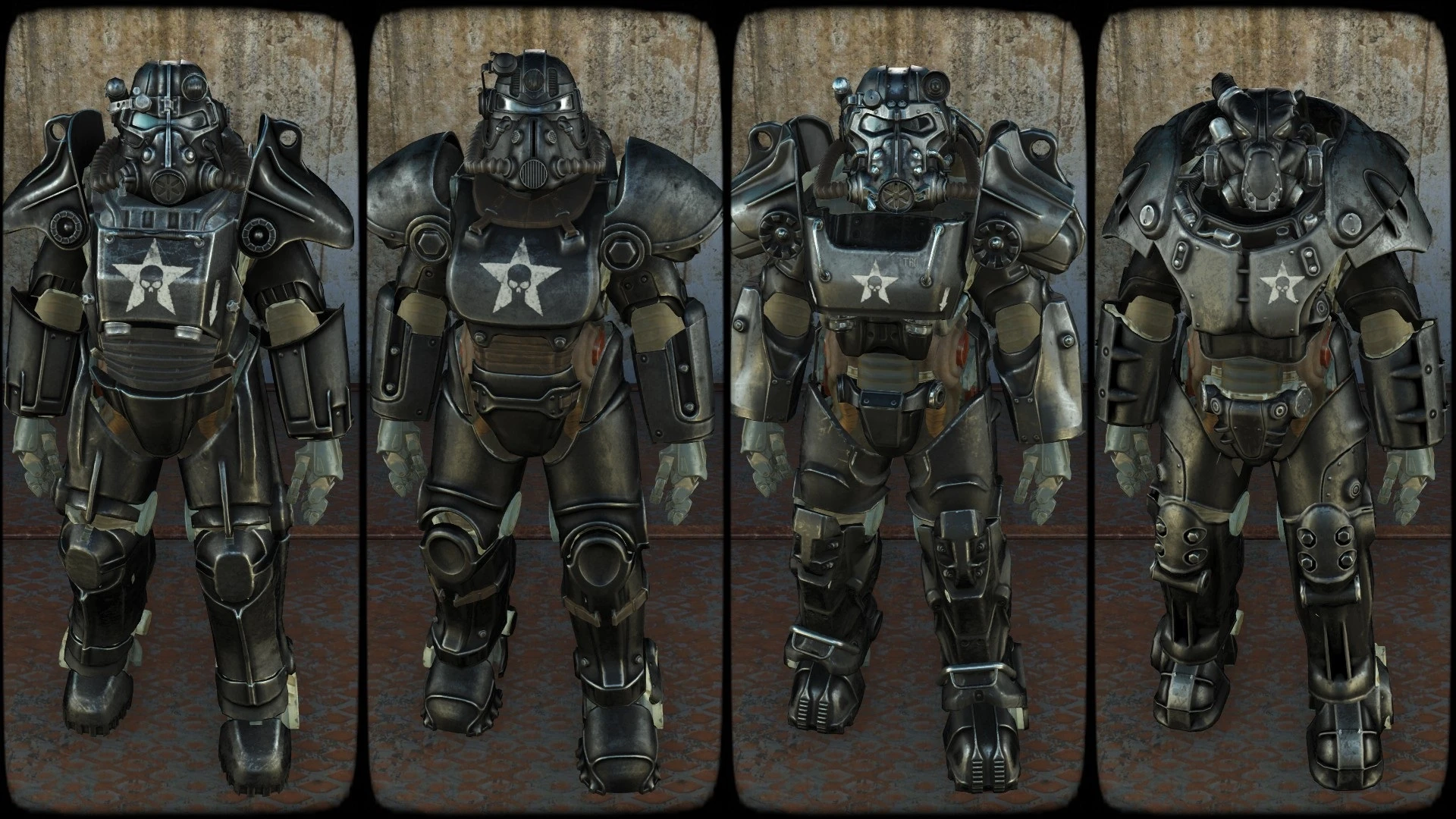 Fallout 4 power armor paint brotherhood фото 32