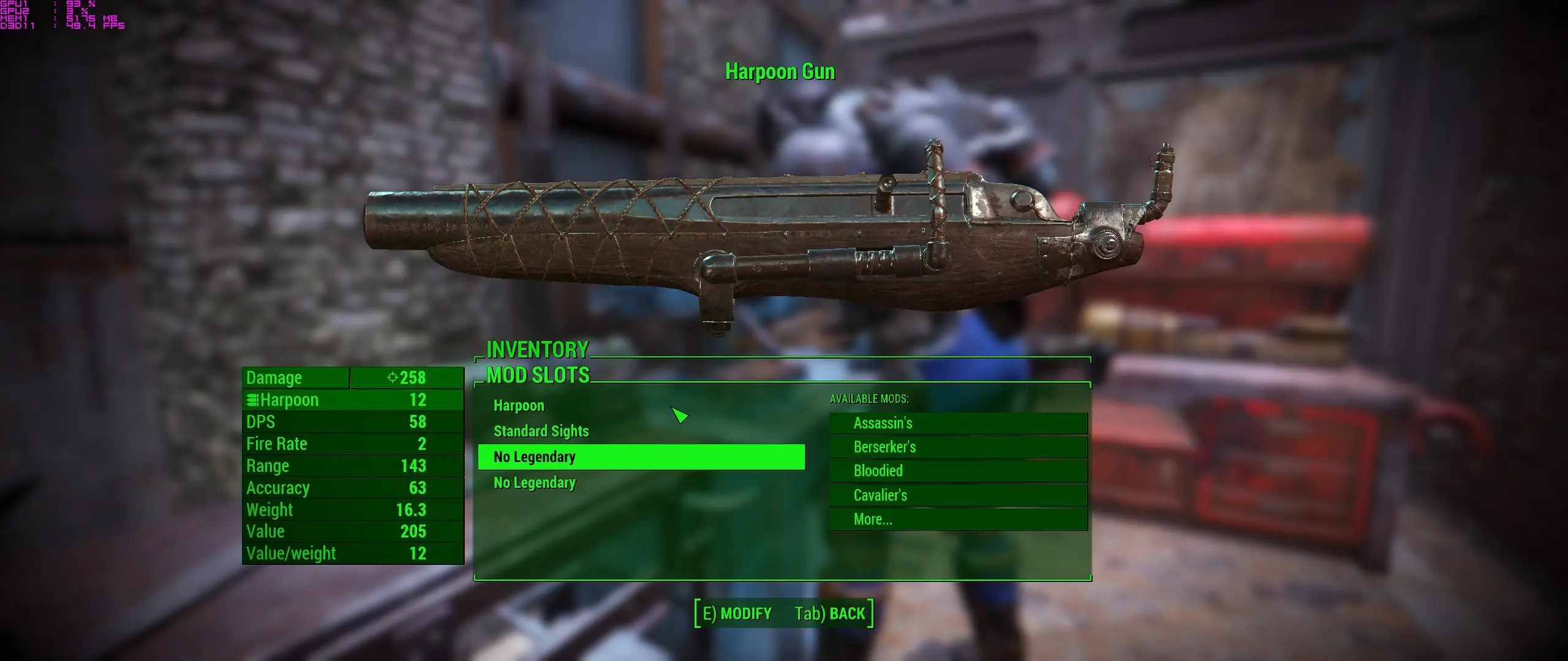 legendary weapon effects fallout 4