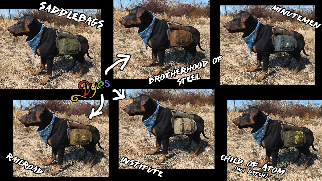 Fallout 4 как одеть ошейник на собаку фото 54
