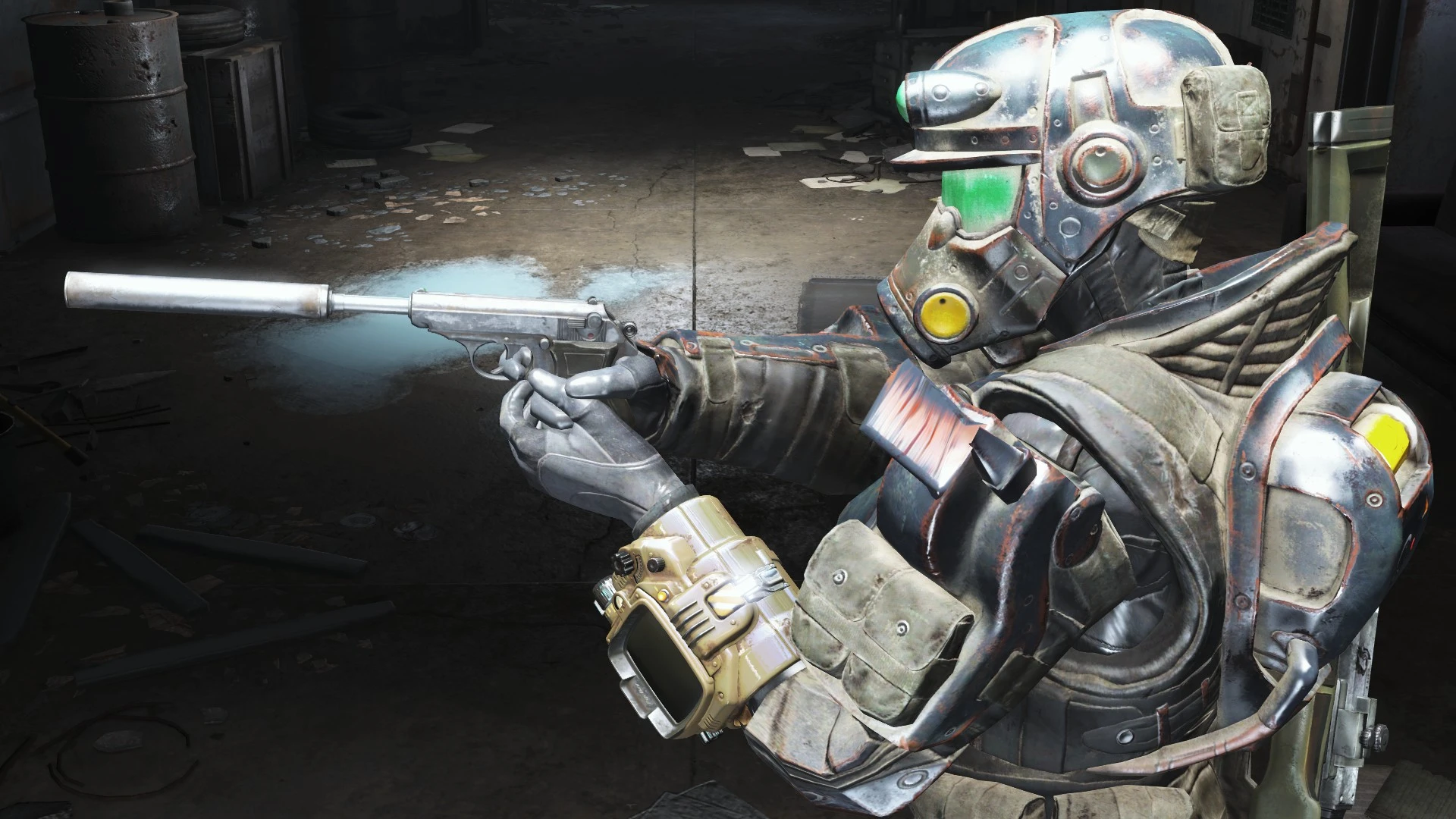 Fallout 4 штурмовой шлем морской пехоты фото 8