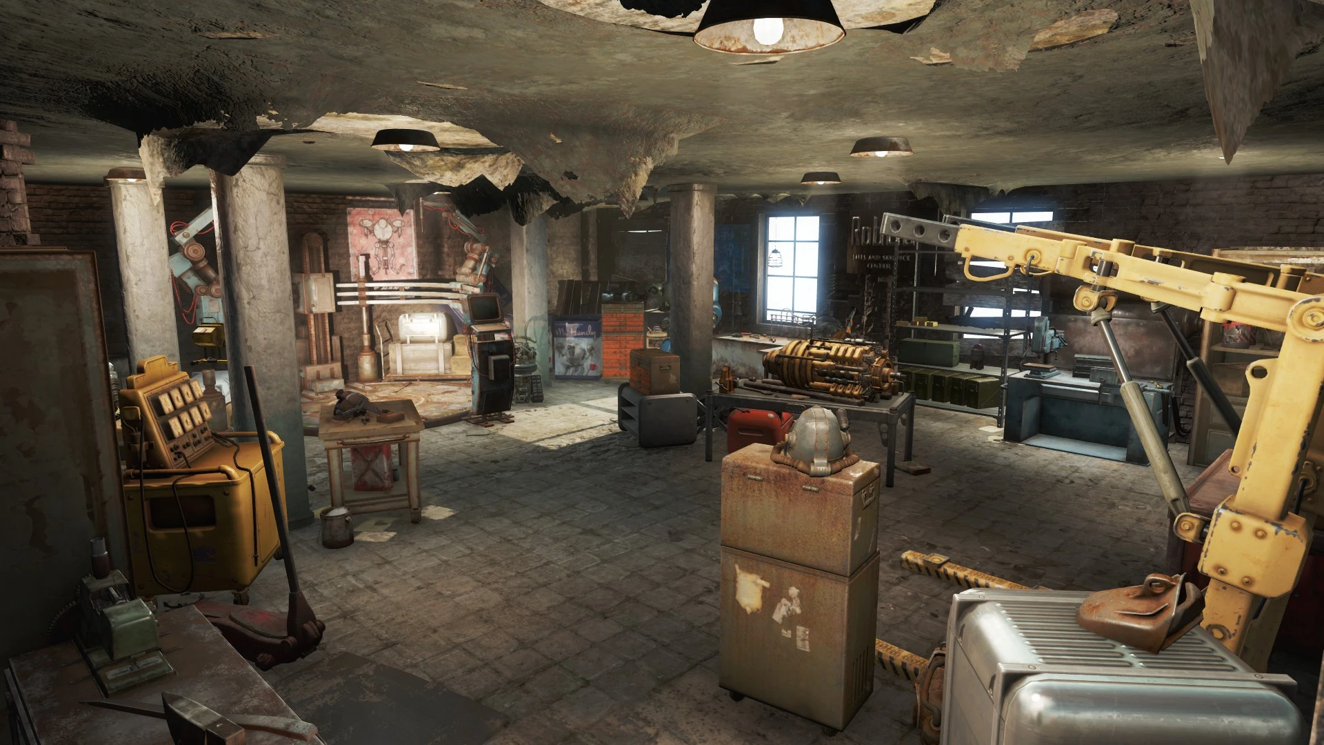 Fallout 4 garage home фото 101