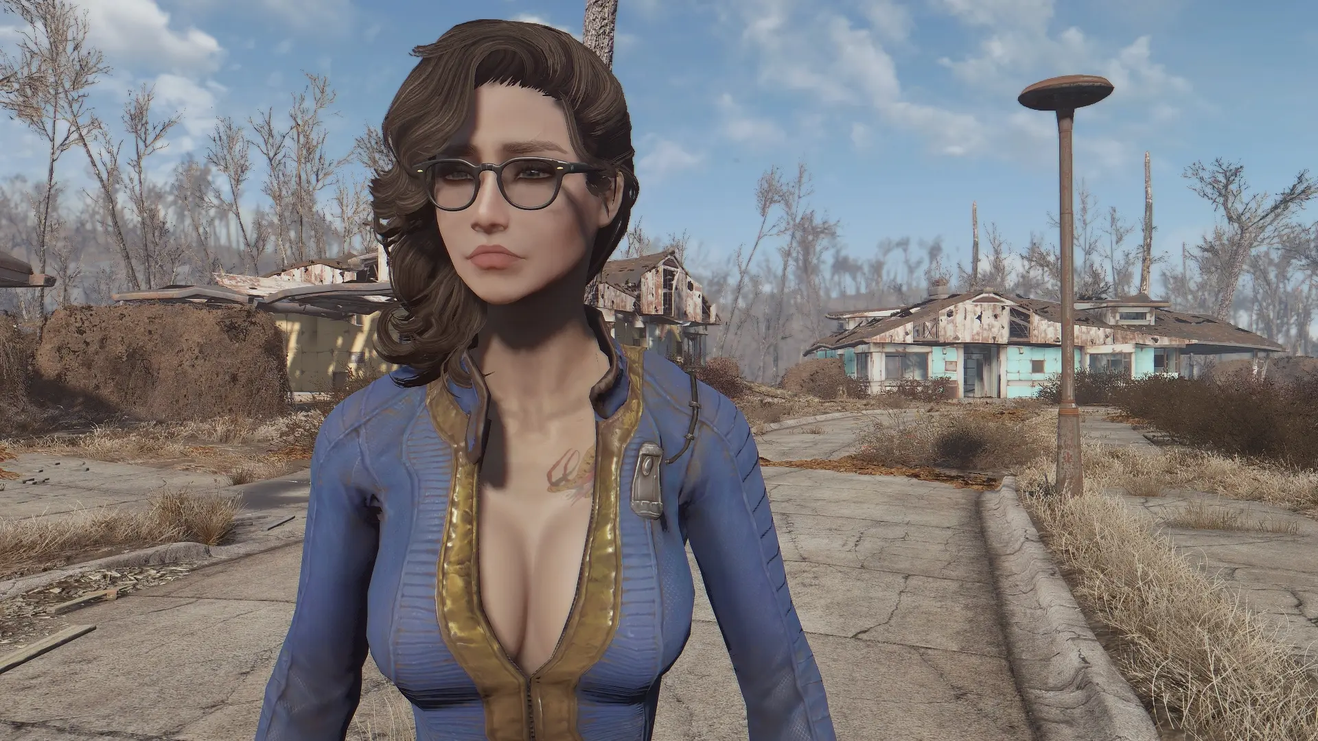 Unzipped Vault Suit Cbbe Bodyslide Awkcr At Fallout Nexus Mods And Community