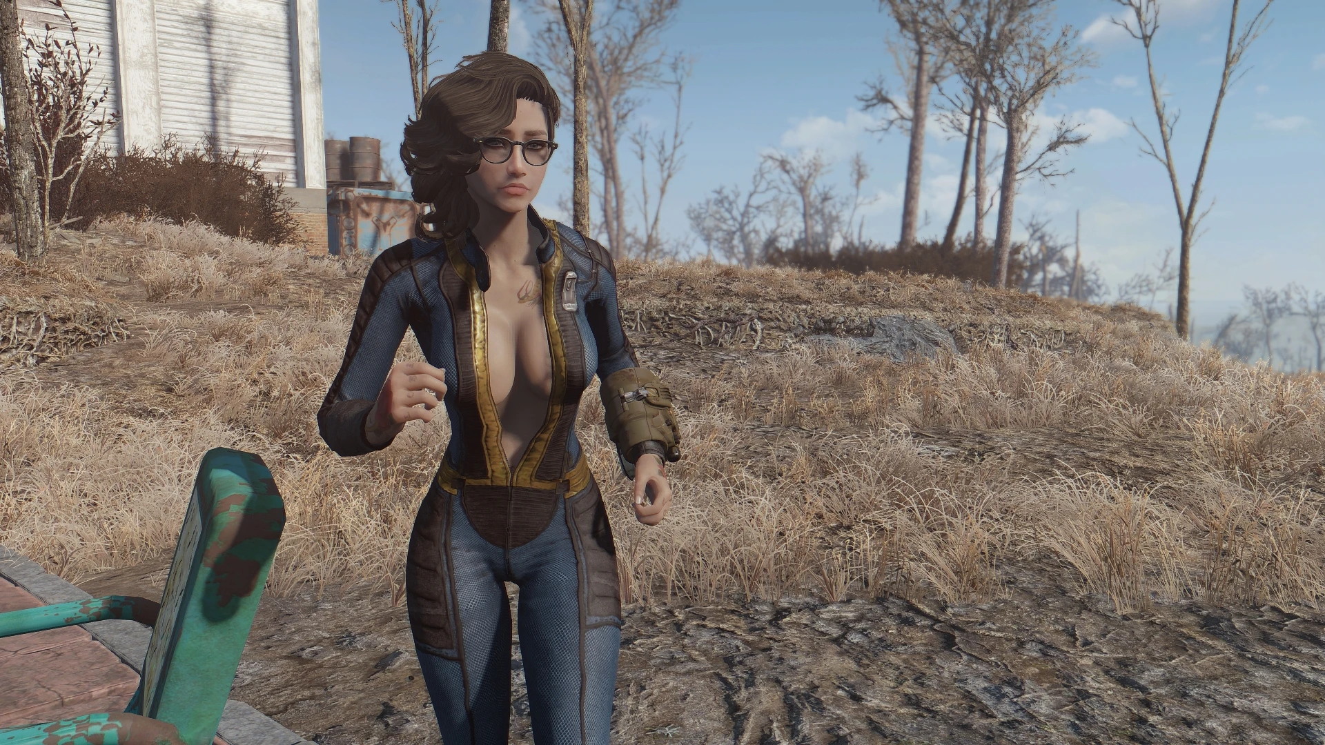 Fallout 4 creation club vault suit customization фото 22