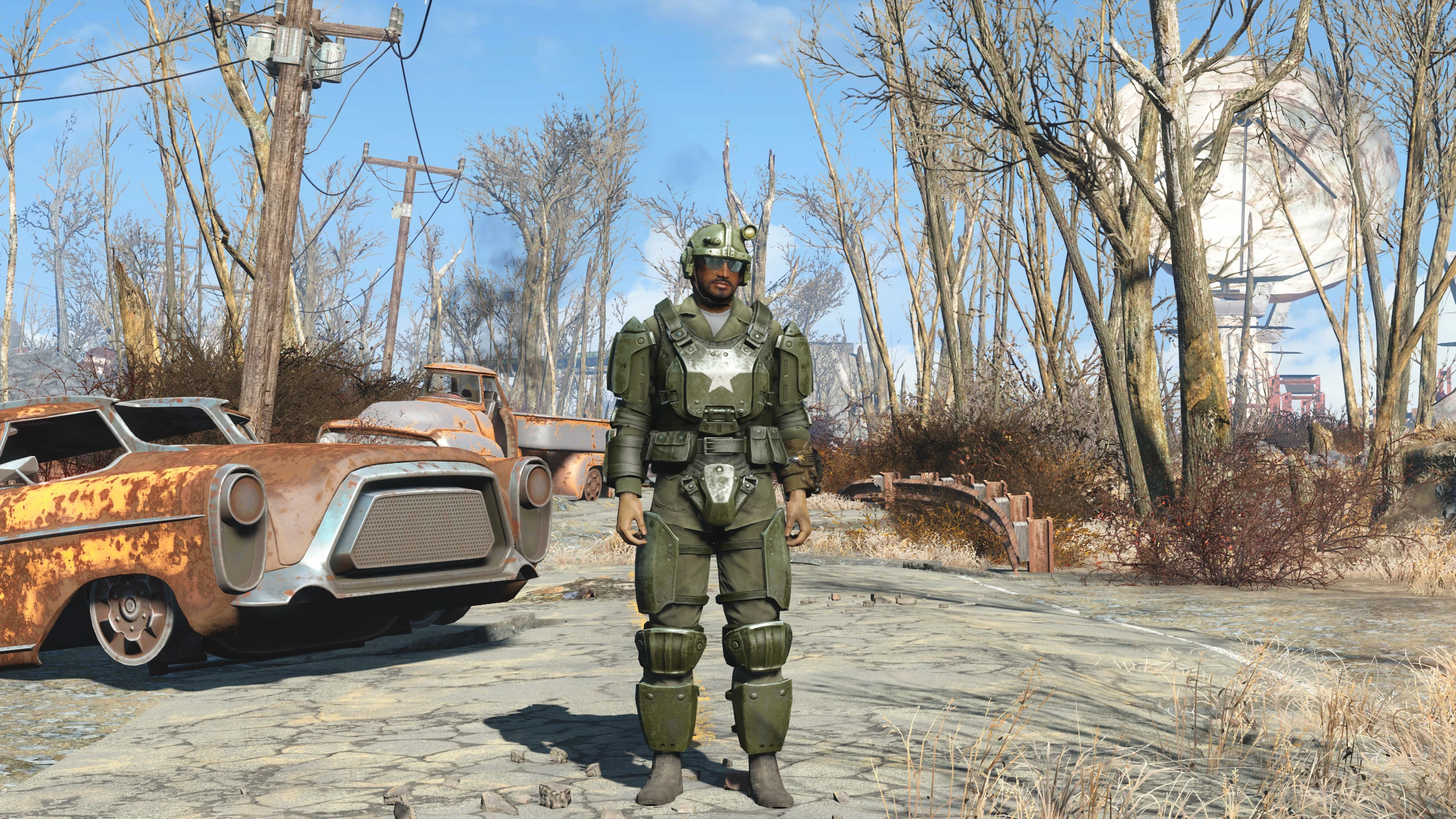Fallout 4 штурмовой шлем морской пехоты фото 82