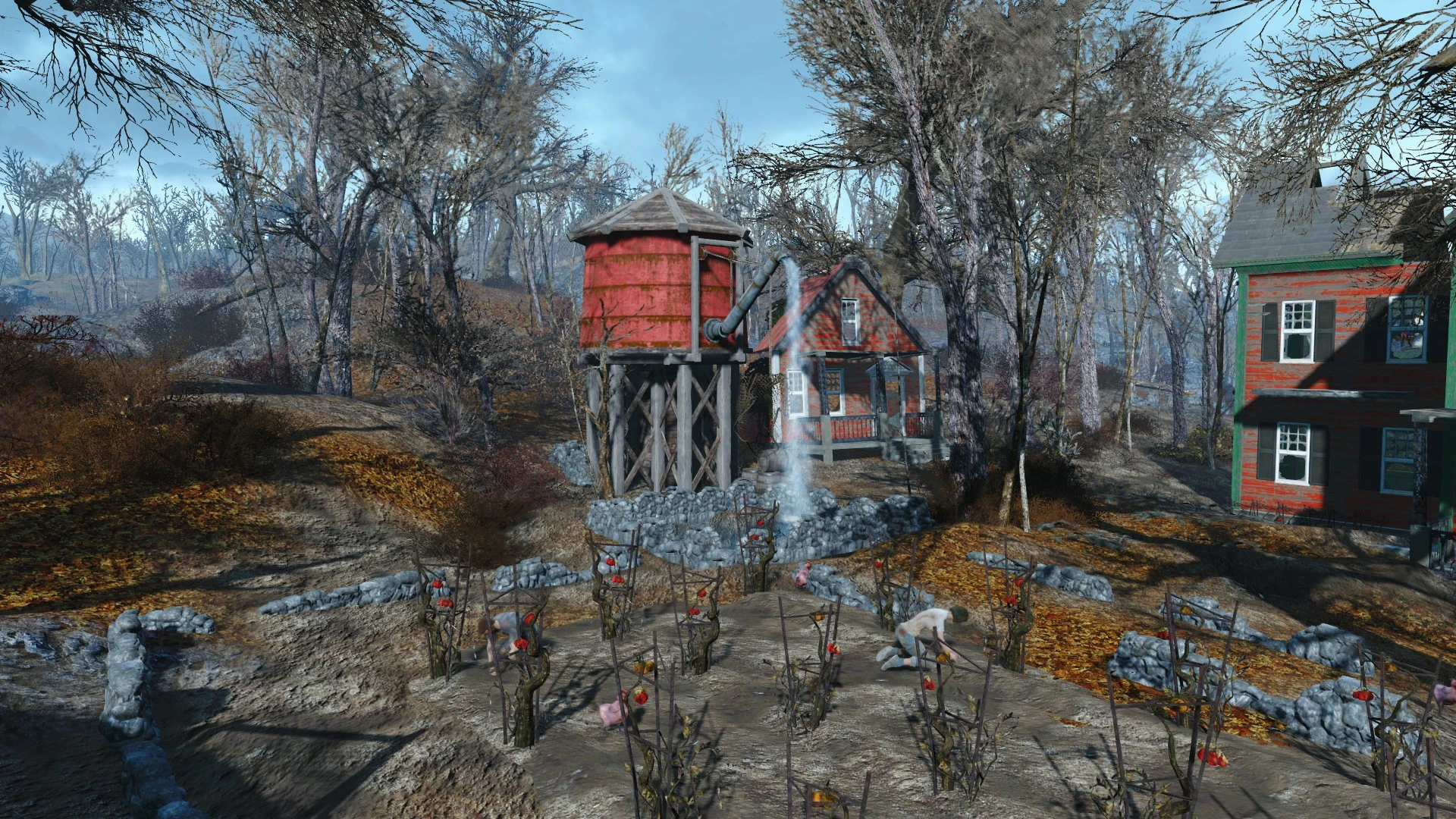 Fallout 4 старый домик у пруда фото 60
