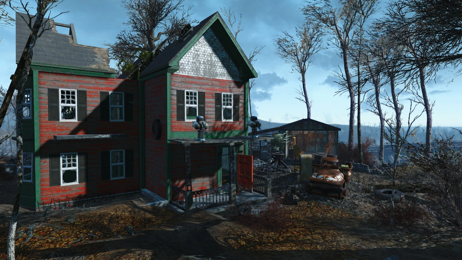 Building houses in fallout 4 фото 79