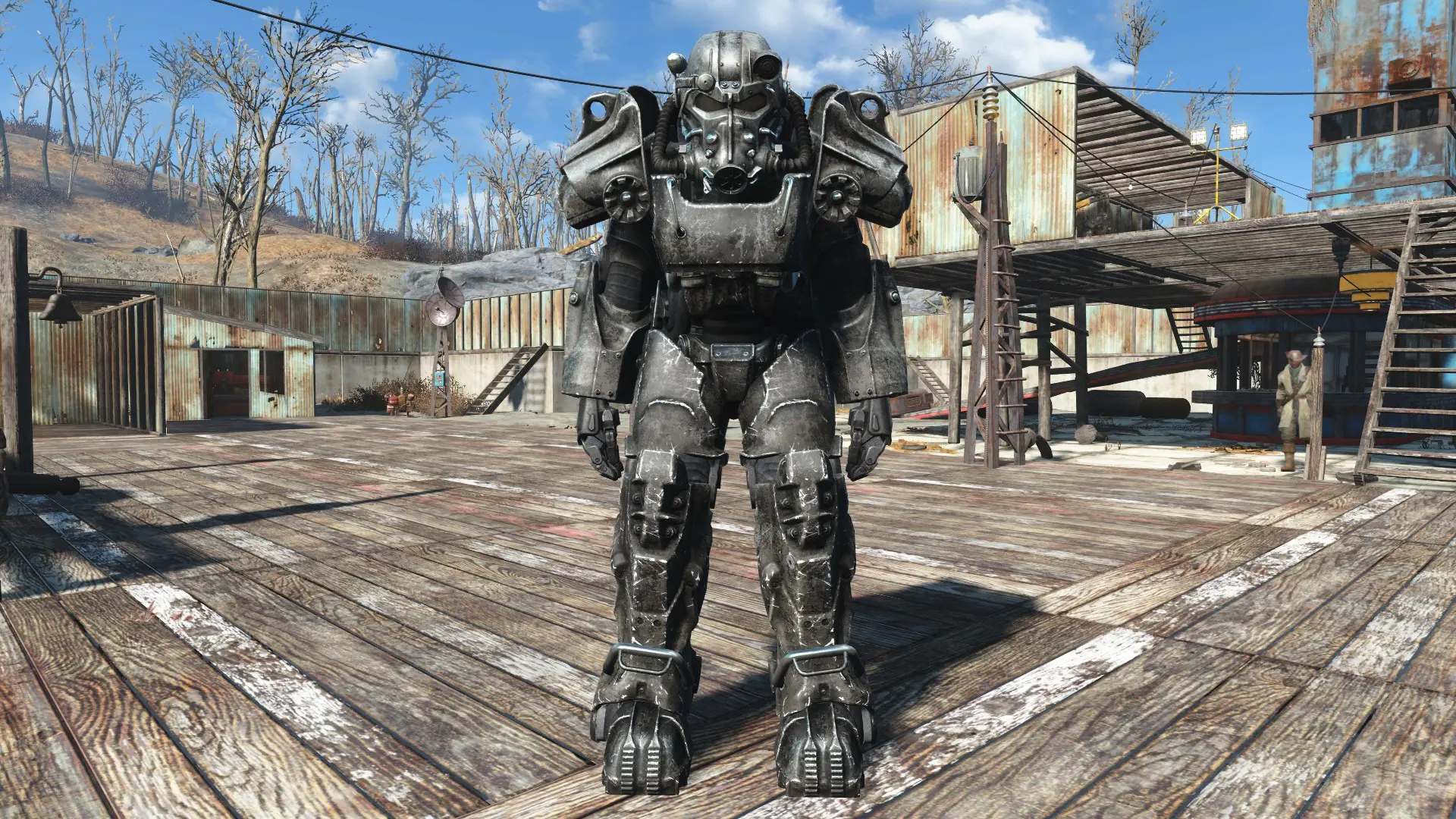 T-60 Battle Damaged Skins At Fallout 4 Nexus - Mods And Community