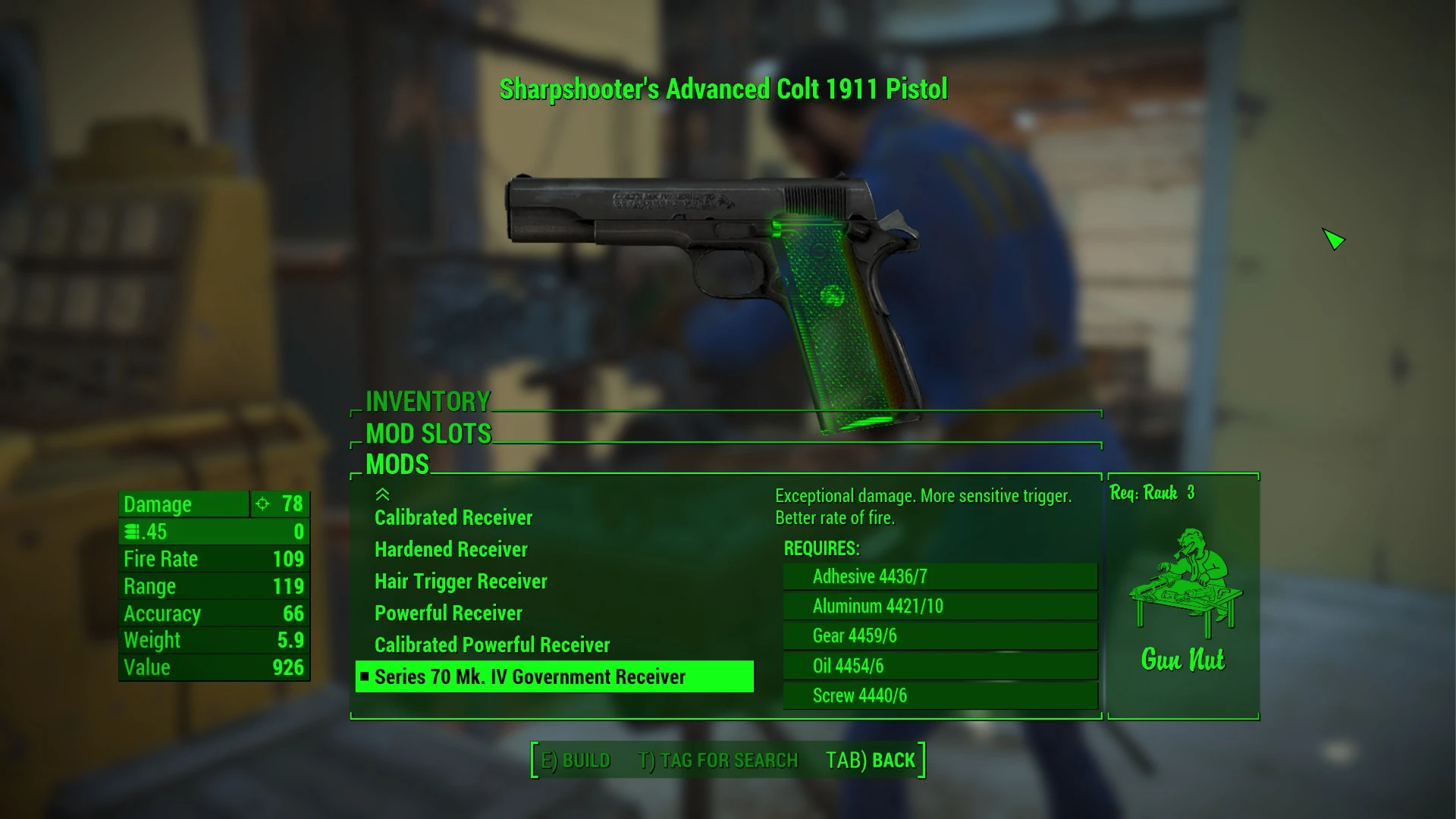 Fallout 4 wwii colt 1911 фото 4
