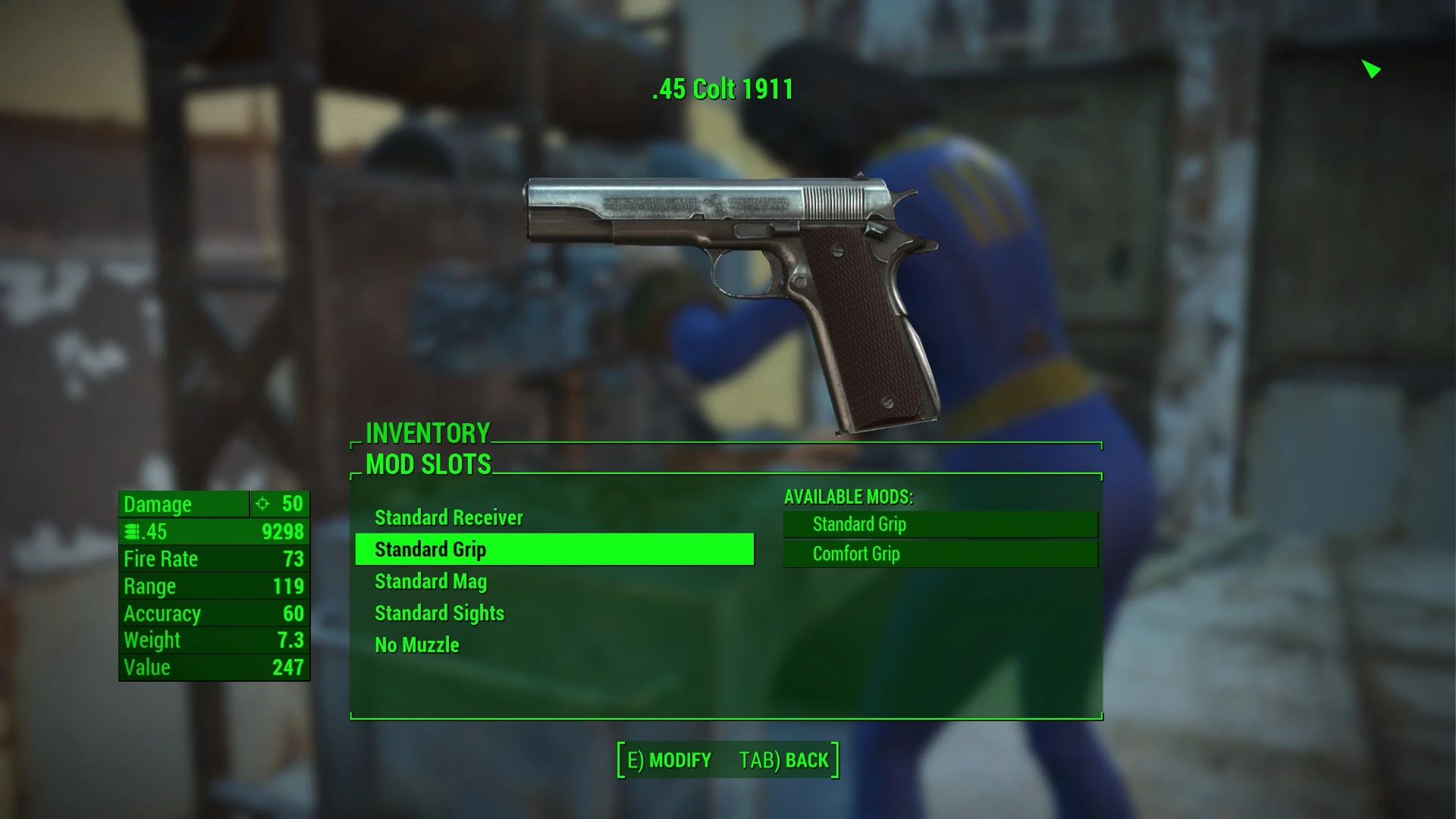 Fallout 4 wwii colt 1911 фото 3