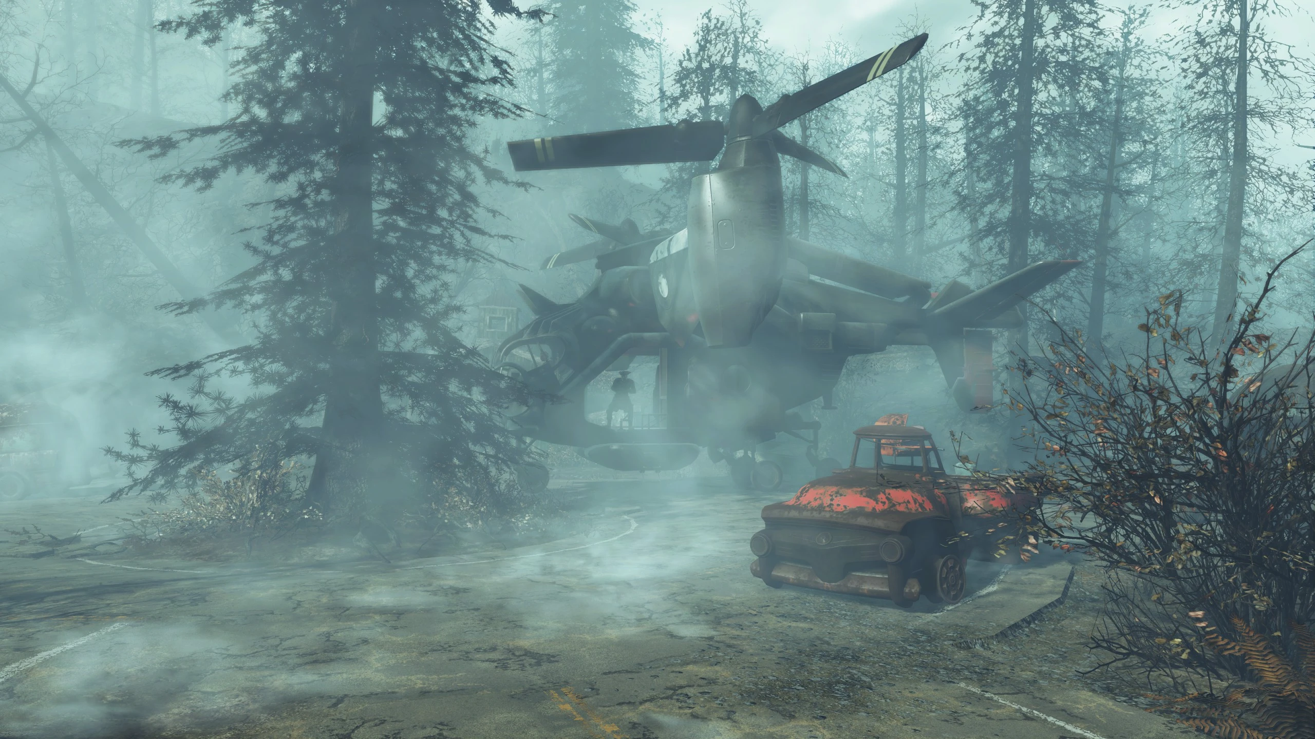 Fallout 4 летать на винтокрыле фото 18