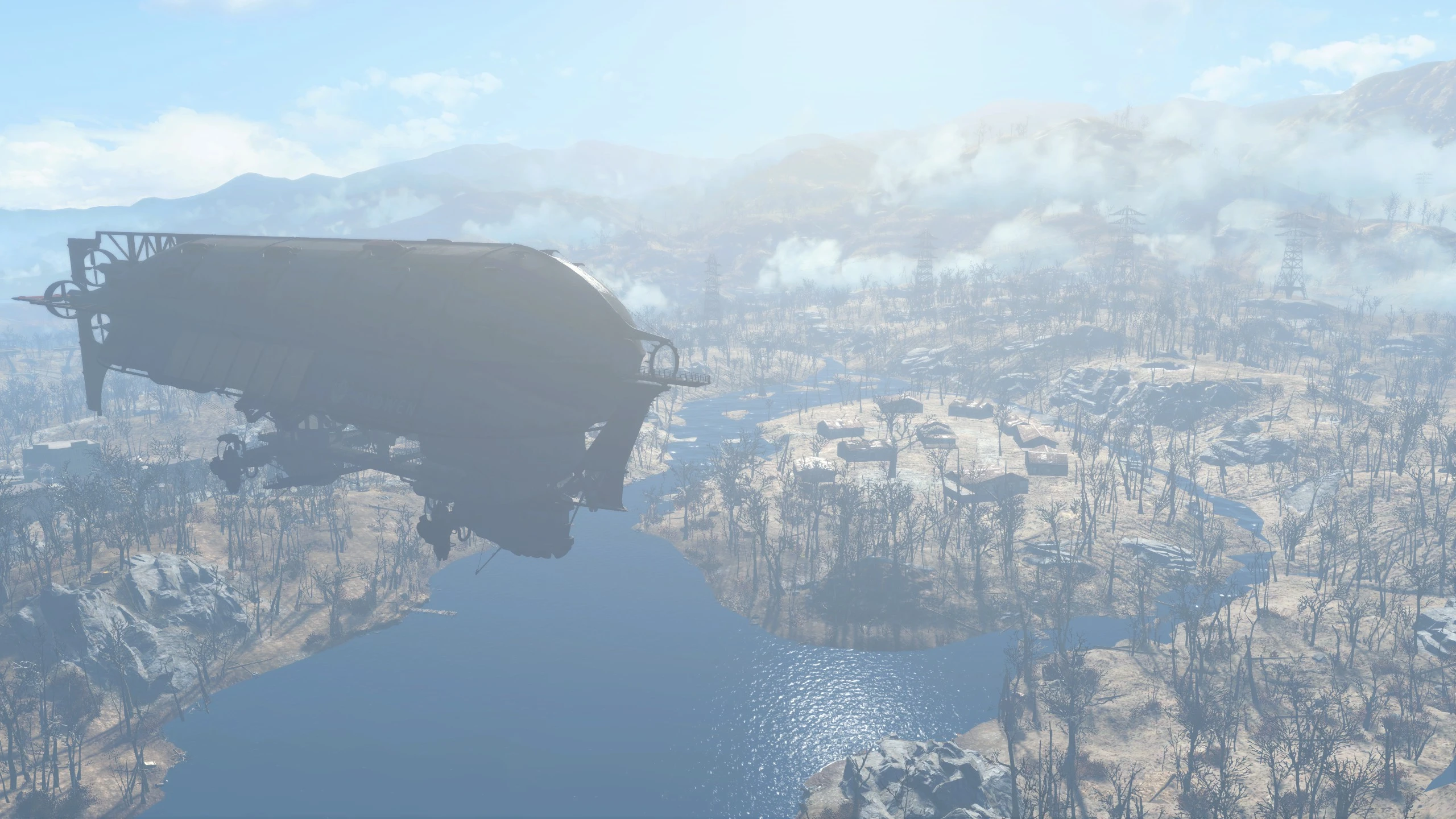 Airship player home and settlement fallout 4
