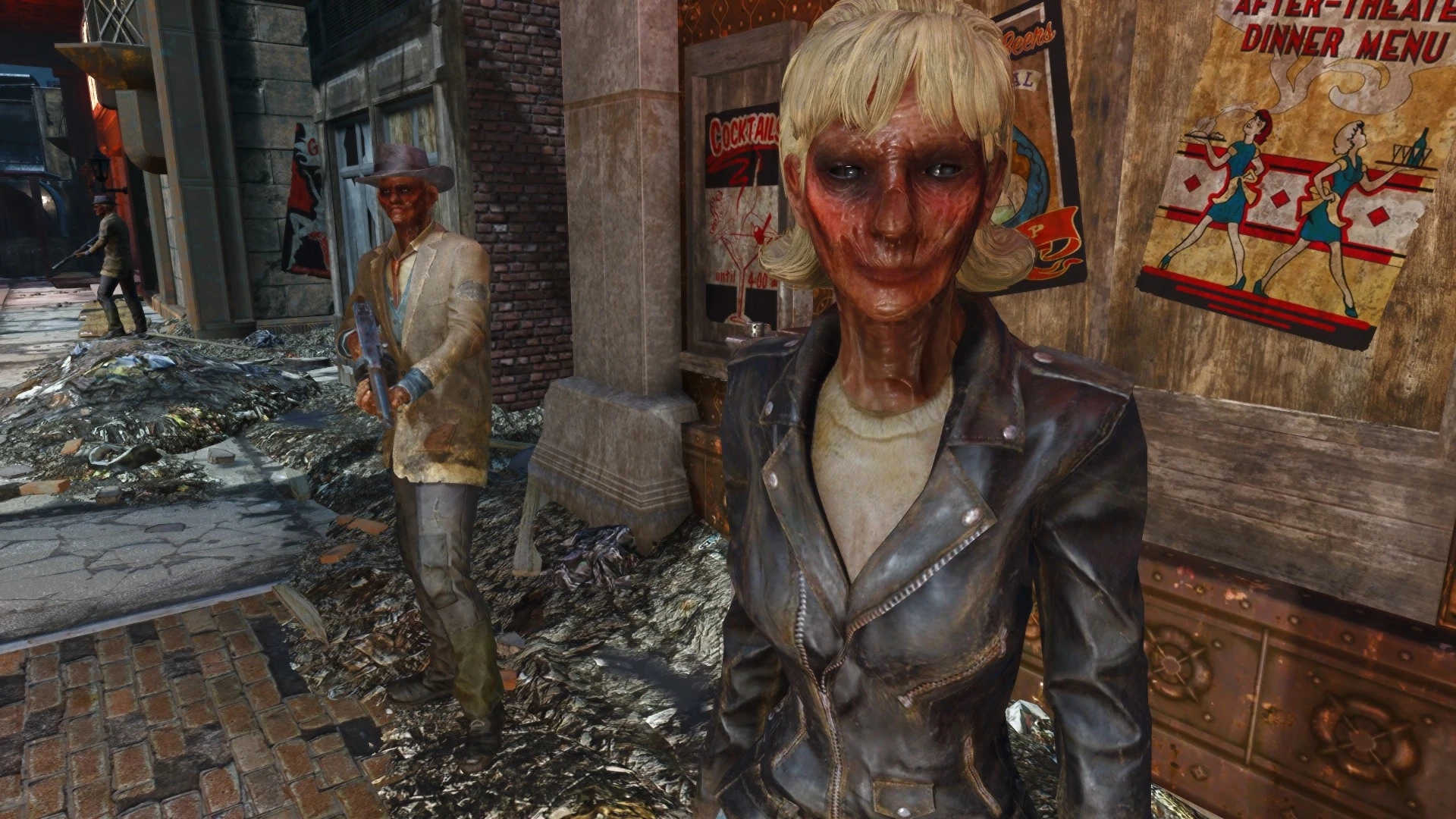 Fallout 4 skin texture фото 40