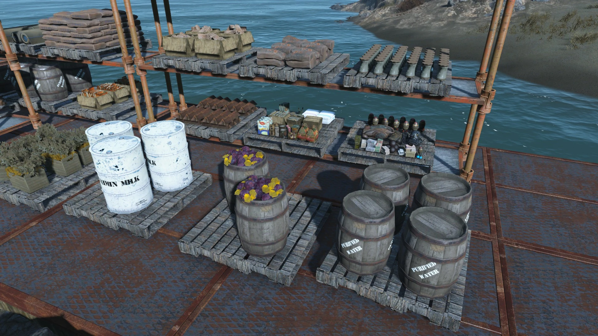 Fallout 4 очищенная вода в мастерской фото 109