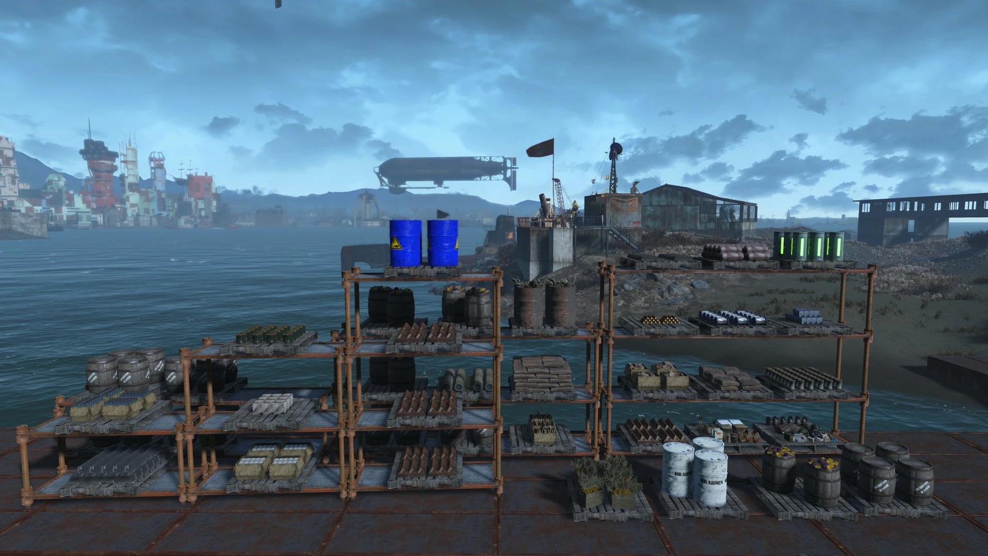 Fallout 4 warehouse extension set фото 12