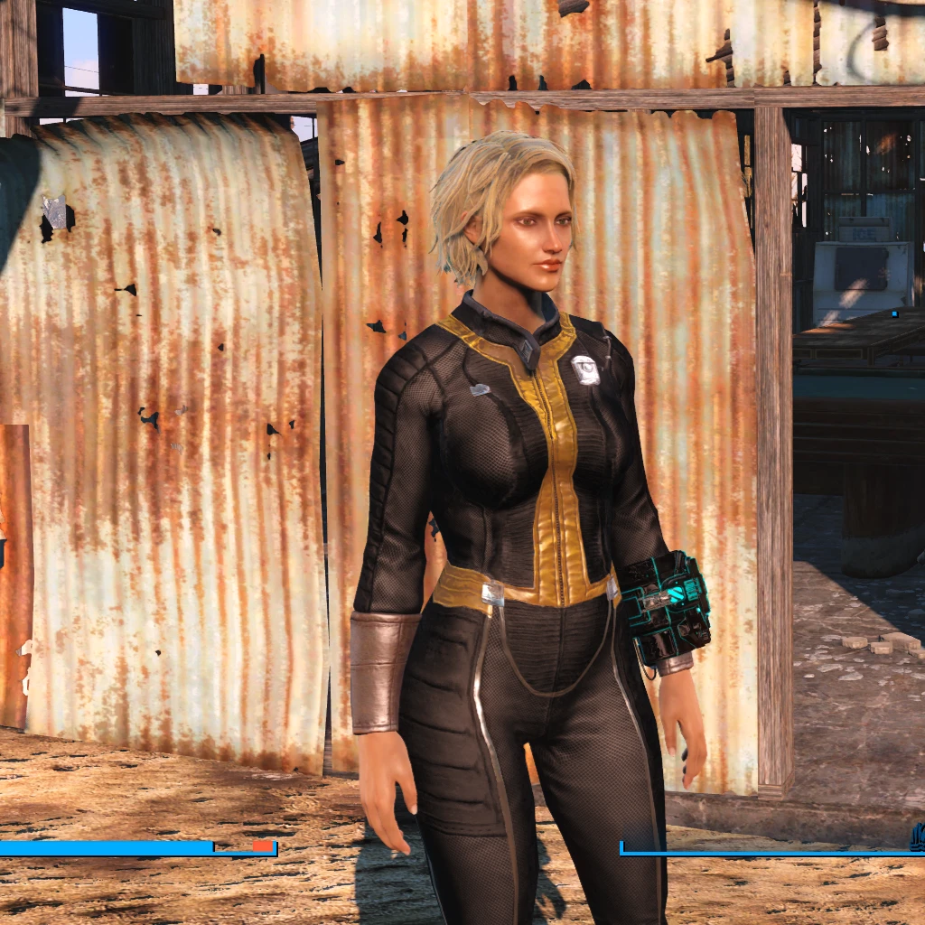 Fallout 4 black vault suit фото 20