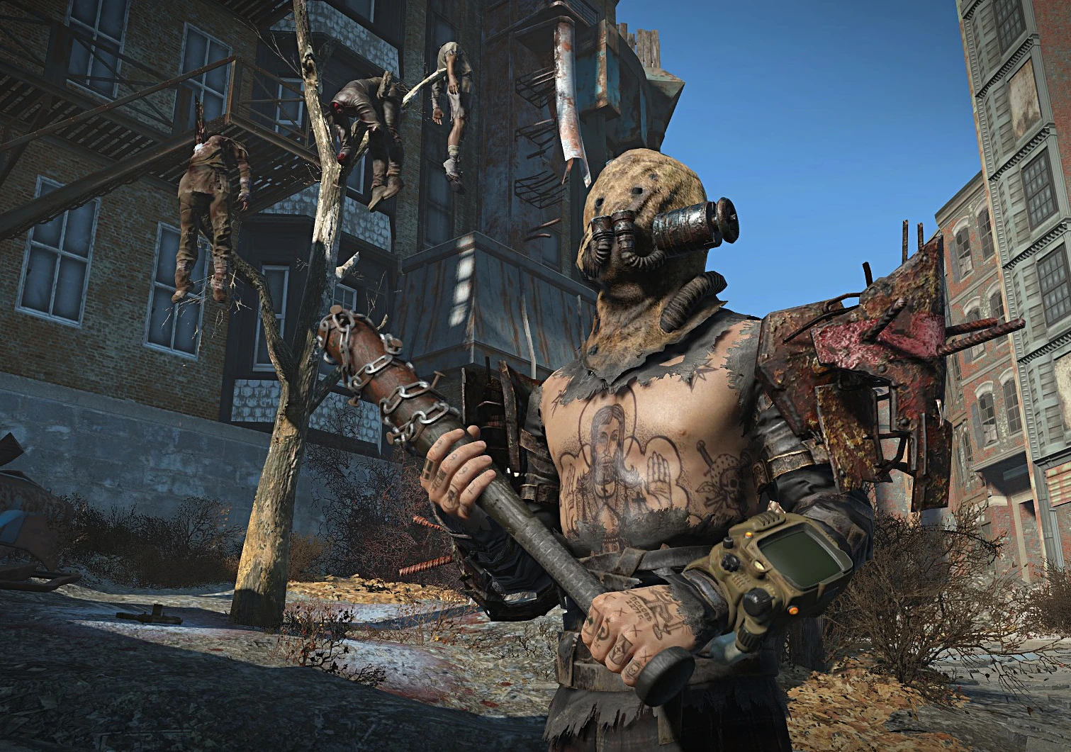 Fallout 4 татуированные рейдеры фото 63