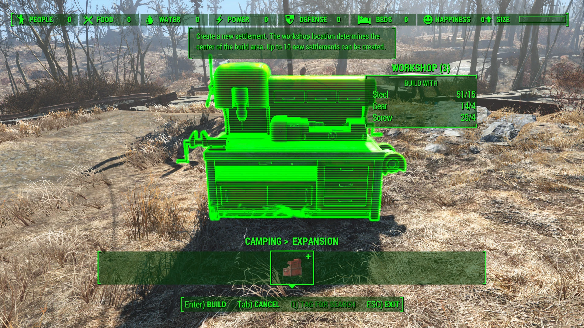 Fallout 4 conquest build new settlements and camping фото 1