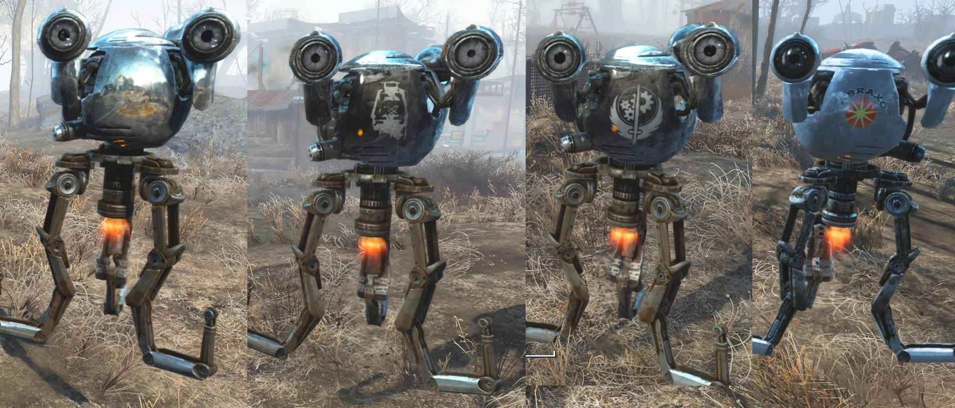 Fallout 4 automatron роботы фото 96