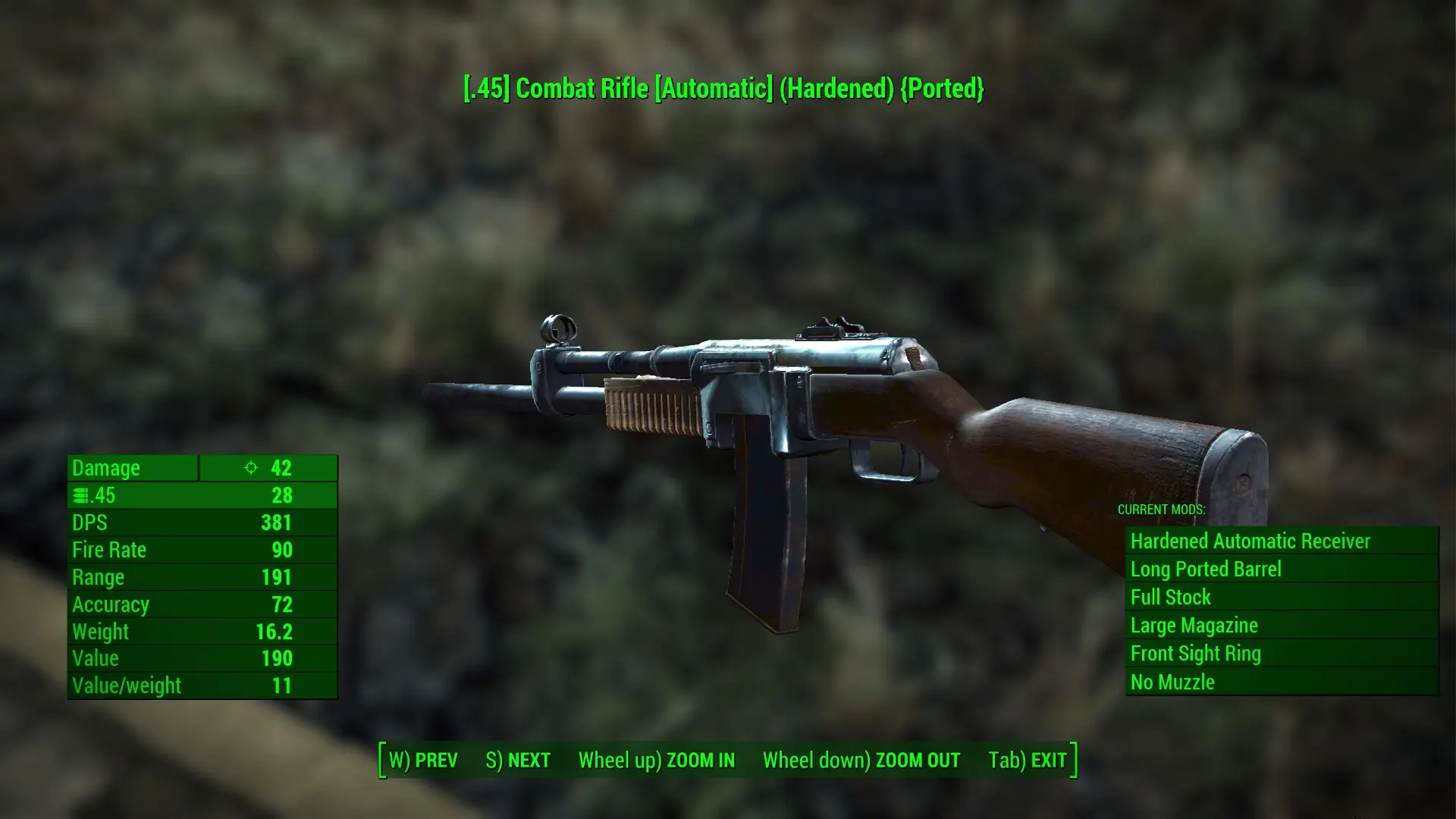 Fallout 4 combat rifle model replacer