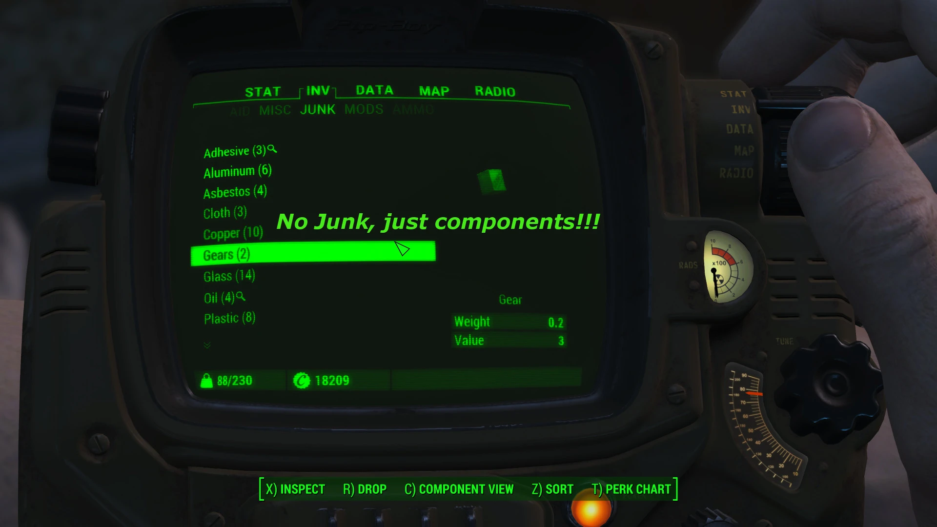 Fallout 4 как выключить фонарик фото 105