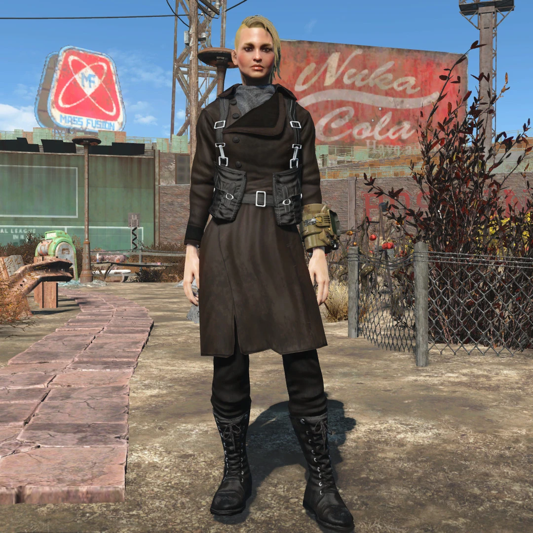 Fallout 4 railroad coat фото 16
