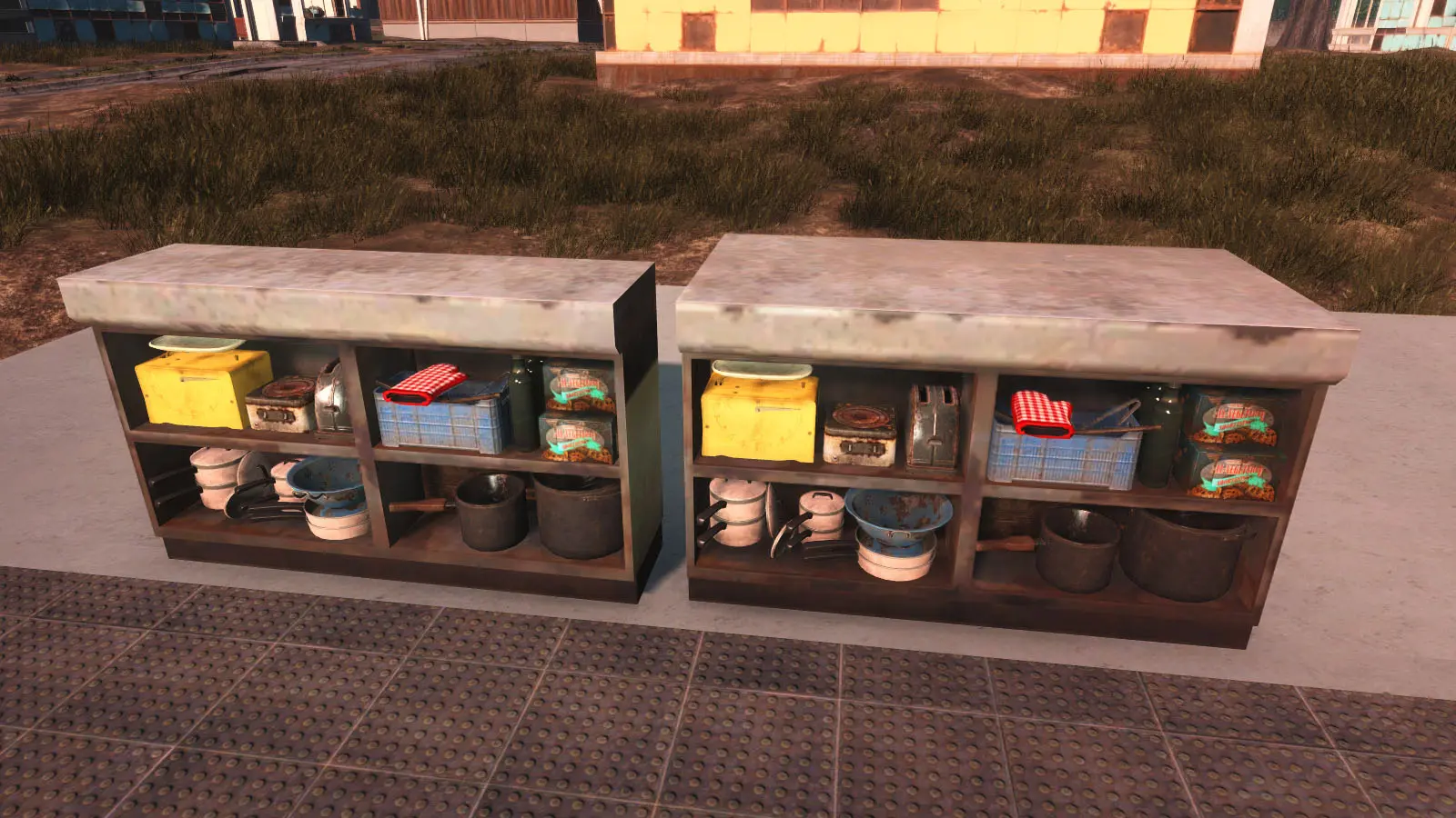 Filled Diner Counters and Buffet Counters at Fallout 4 Nexus - Mods and ...