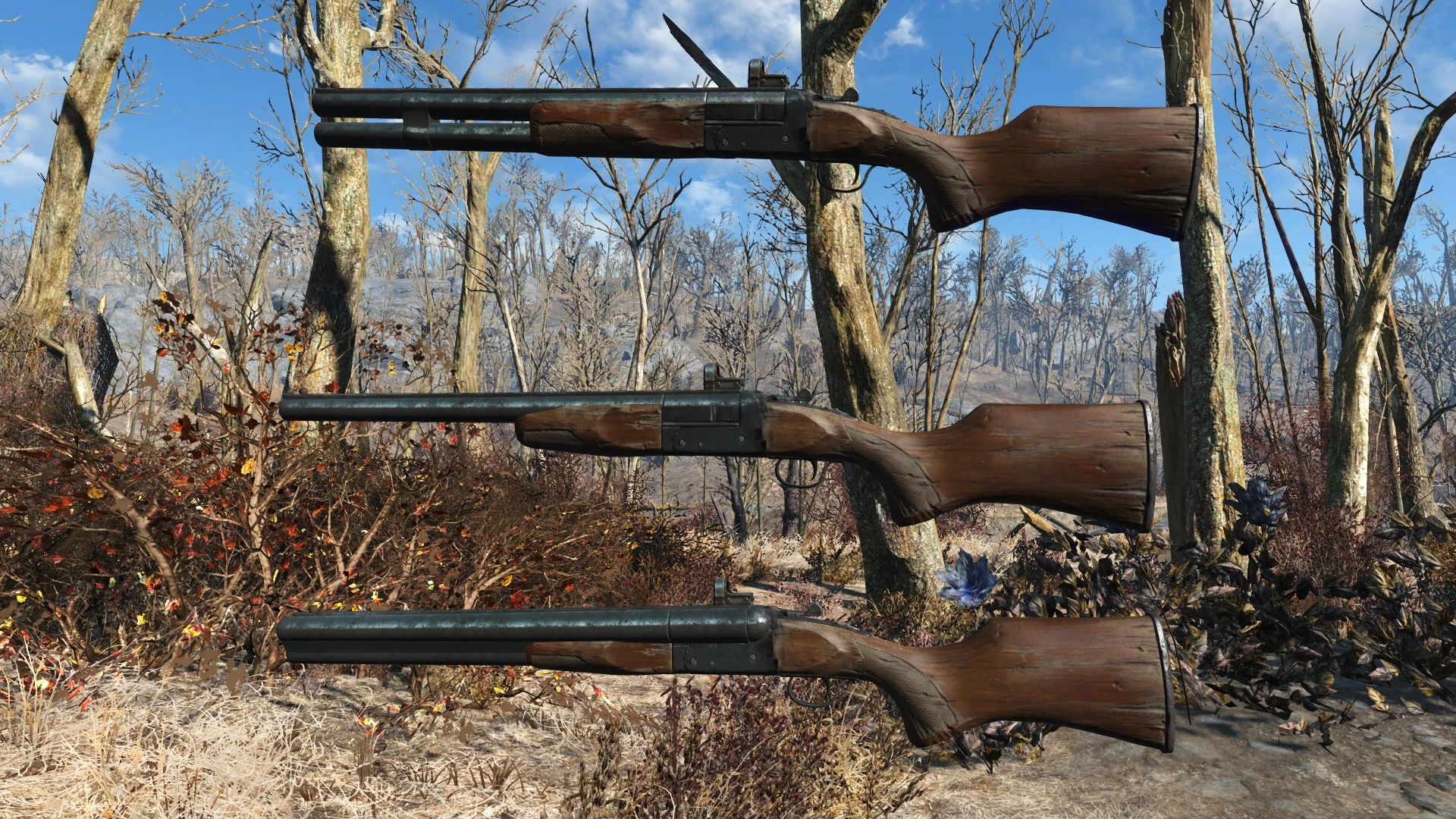 Fallout 4 hunting shotgun фото 86