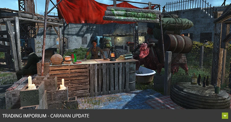 Horizon) NER - Nuka-World Grand Coalition Occupation Zone at Fallout 4  Nexus - Mods and community