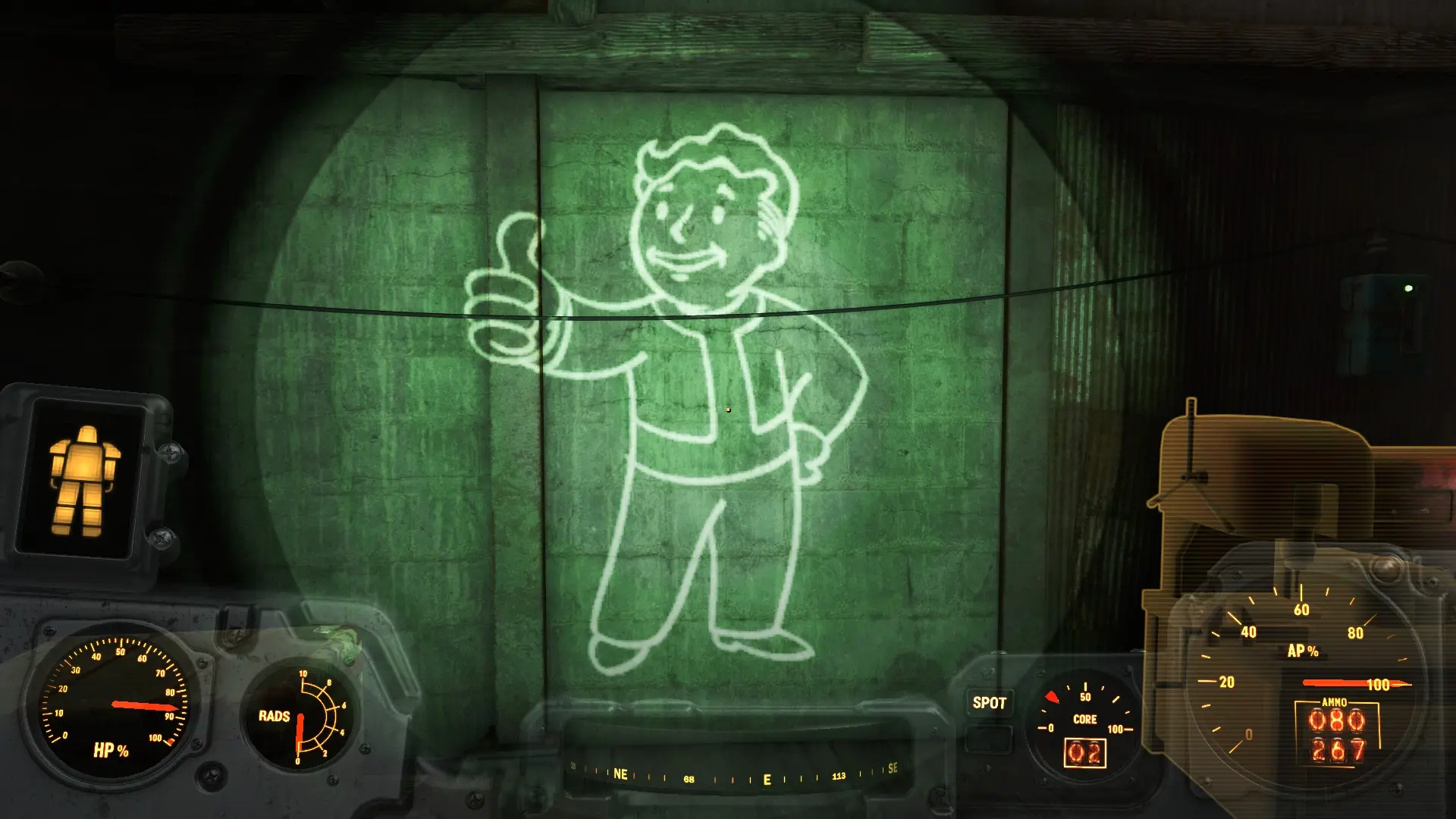 X-02 PipBoy Flashlight Patch at Fallout 4 Nexus - Mods and community