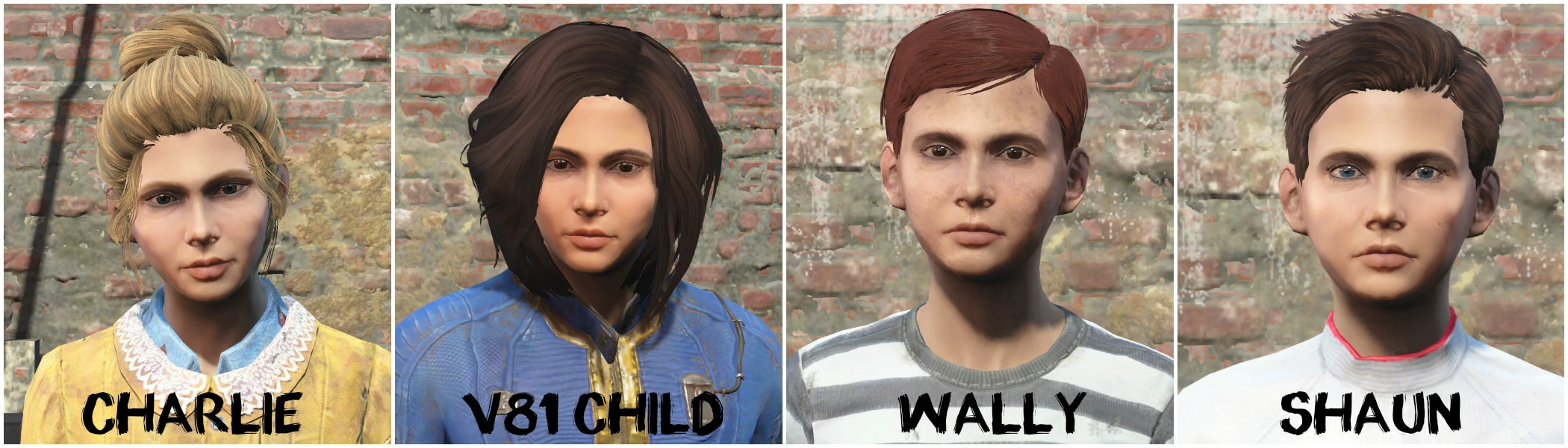 ANiceOakTree's Diverse Children at Fallout 4 Nexus - Mods and community