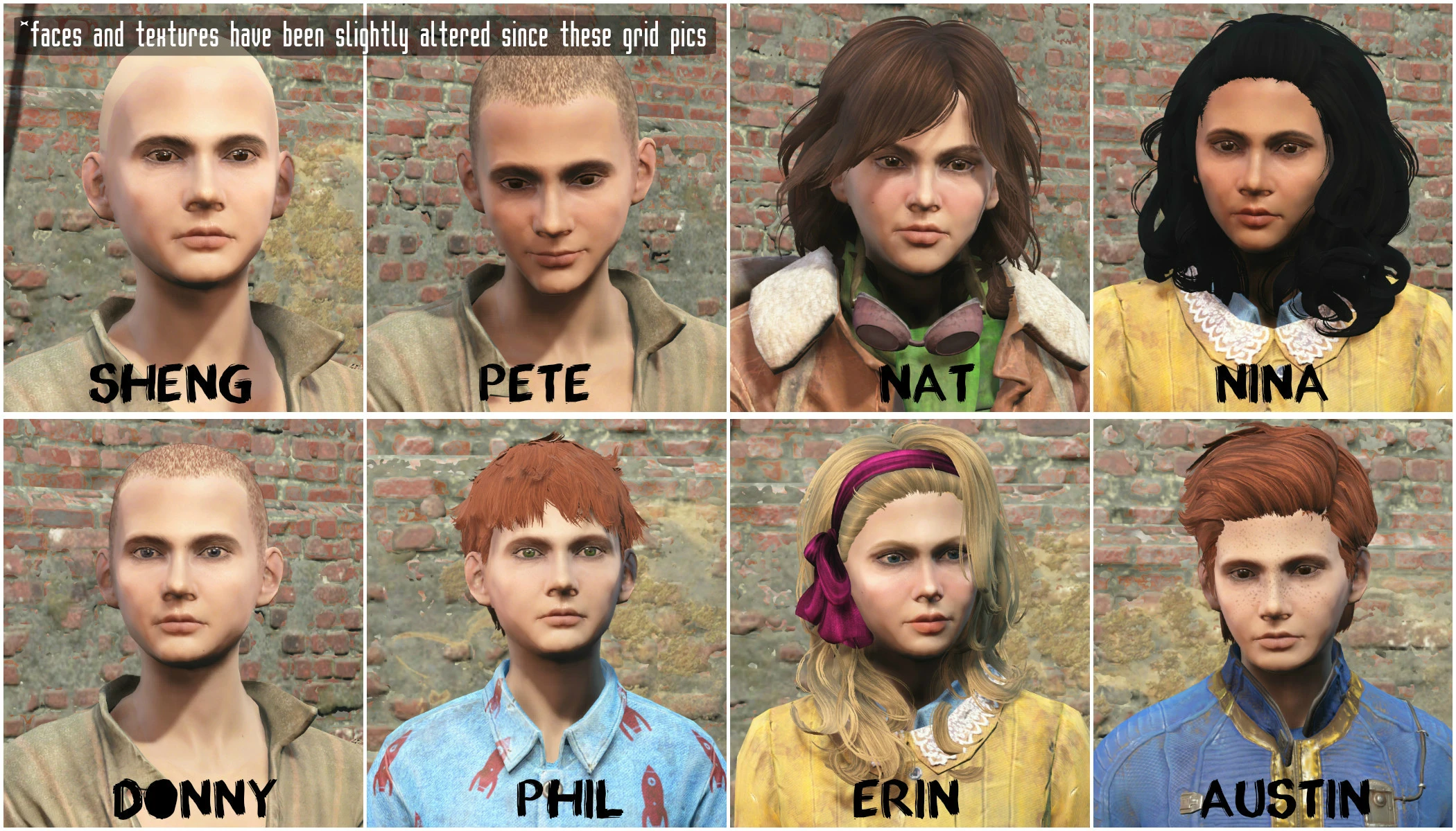 ANiceOakTree's Diverse Children at Fallout 4 Nexus - Mods and community