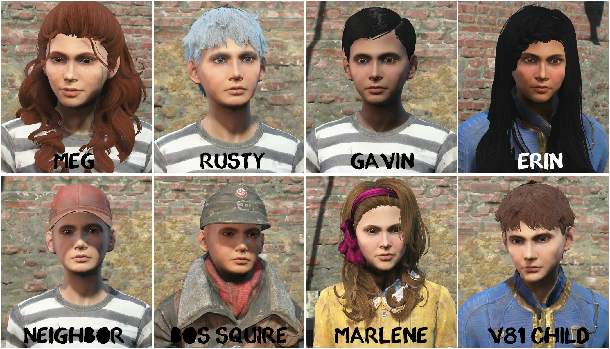 Fallout 4 children replacer фото 26