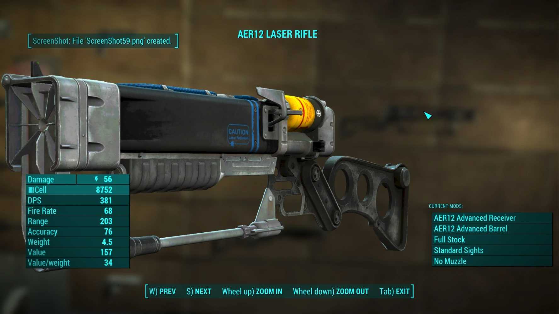 fallout 4 laser rifle mods