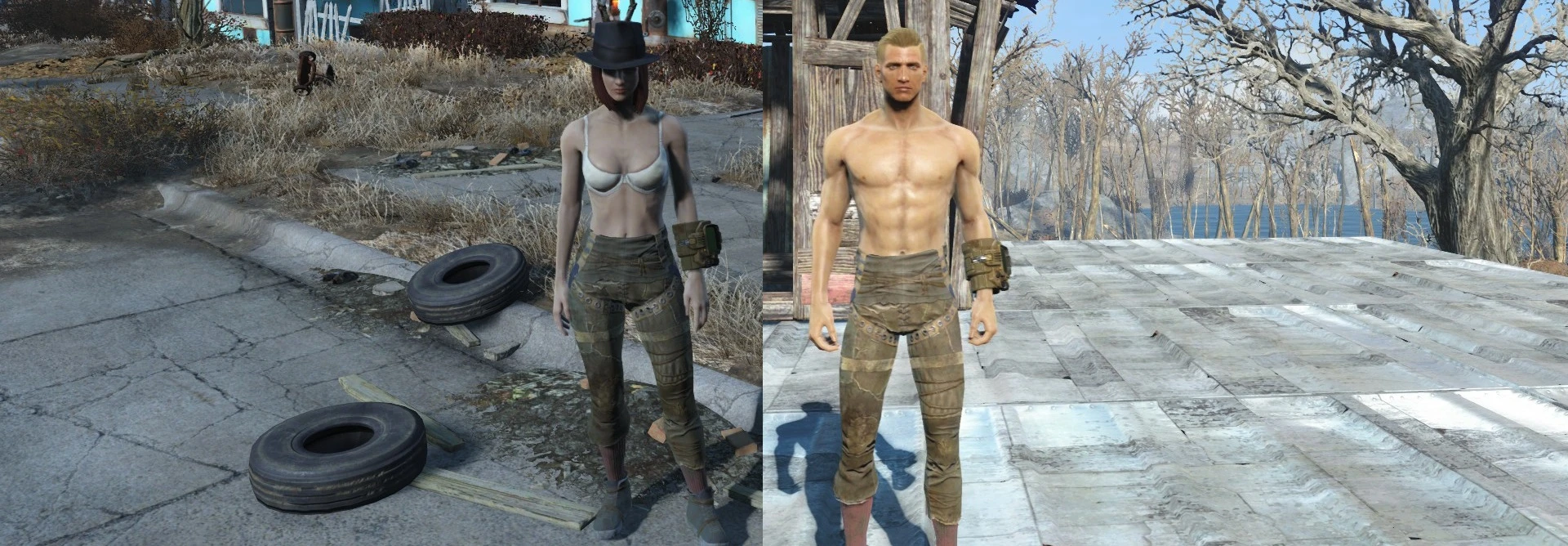 Fallout 4 ретекстур мужского тела фото 112
