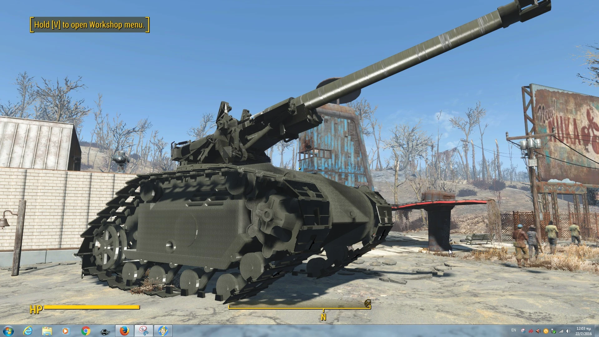 Fallout 4 ракетница артиллерия фото 11