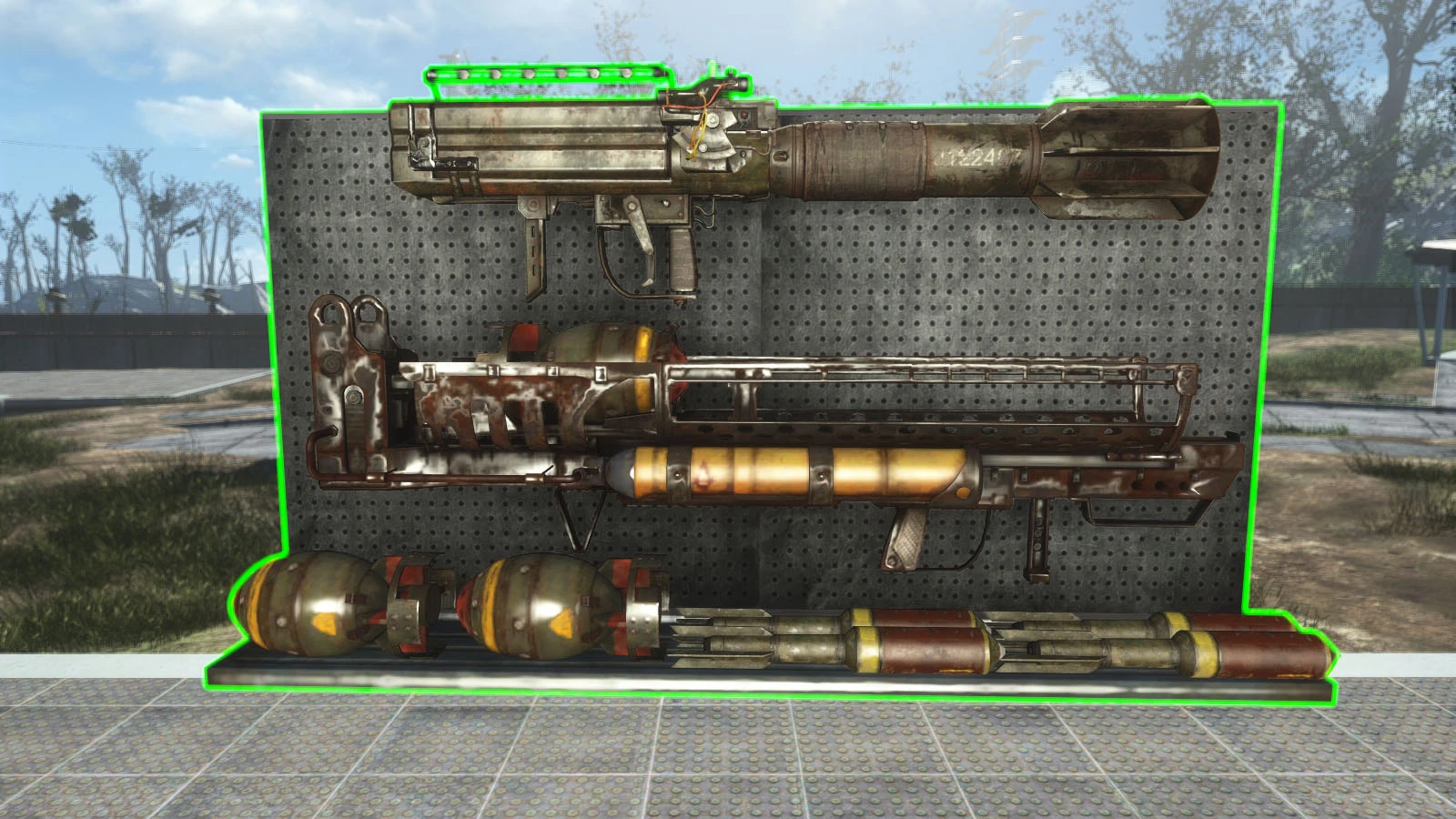 Fallout 4 weapons display фото 13