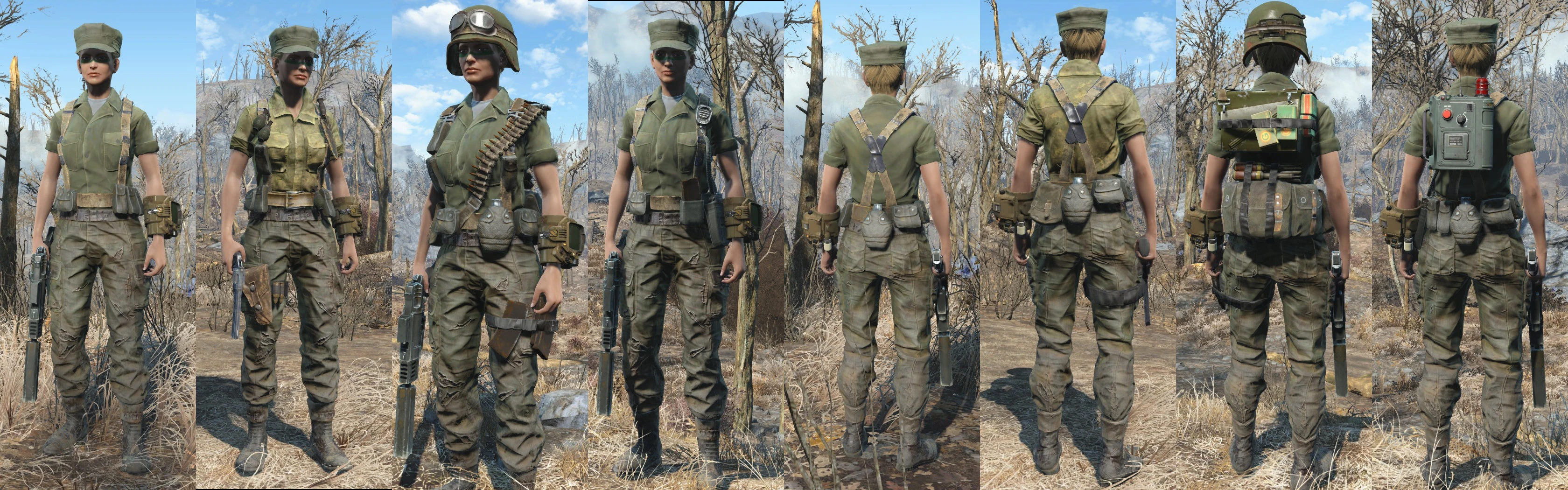 Fallout 4 army fatigues фото 3