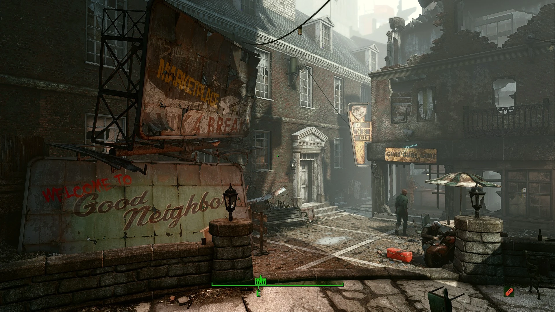 Fallout 4 где находится добрососедство фото 7