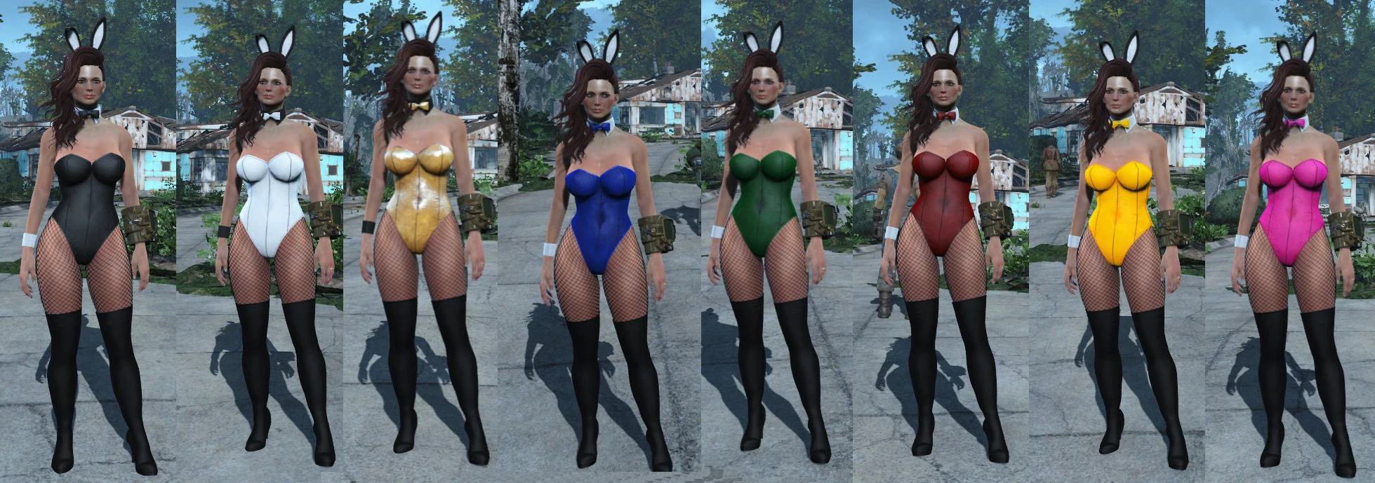 Bunnygirl Outfit - CBBE - AWKCR at Fallout 4 Nexus - Mods and ...