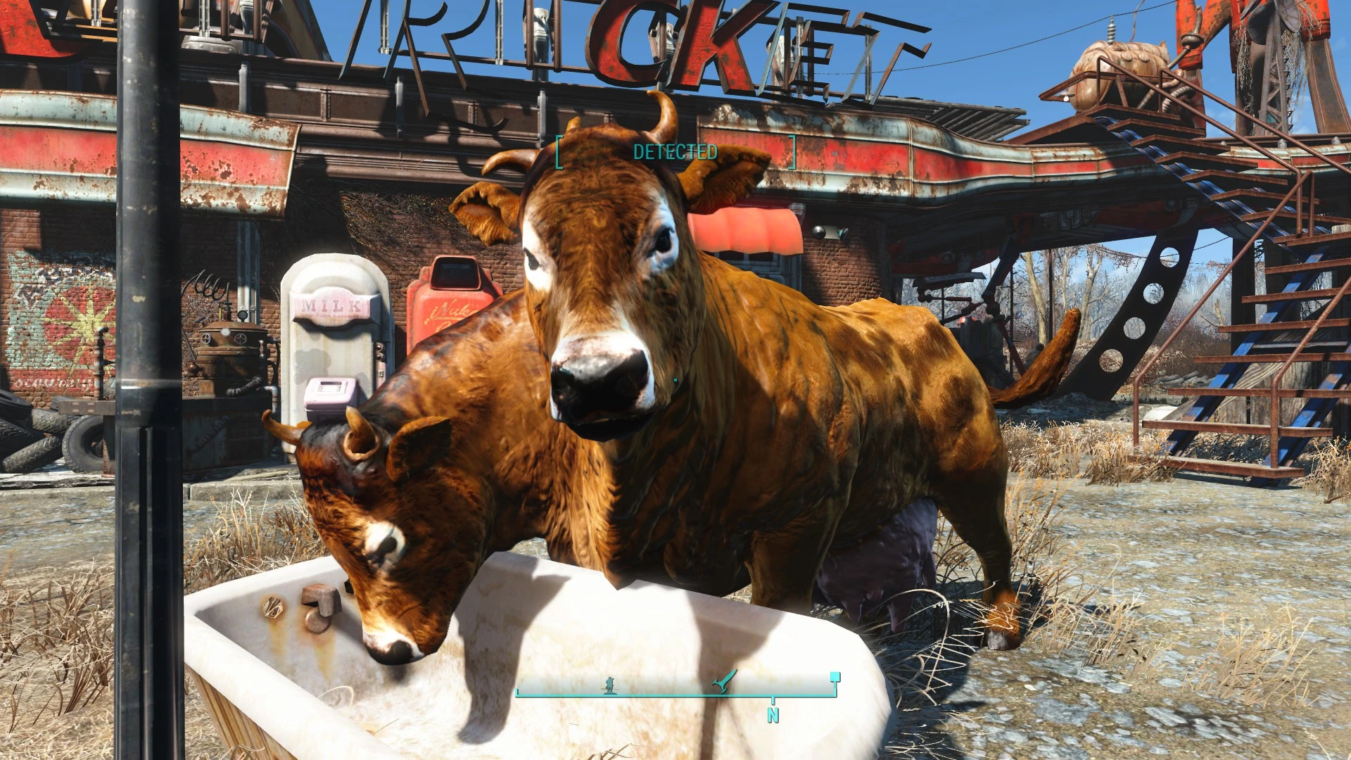 how to assign brahmin in fallout 4
