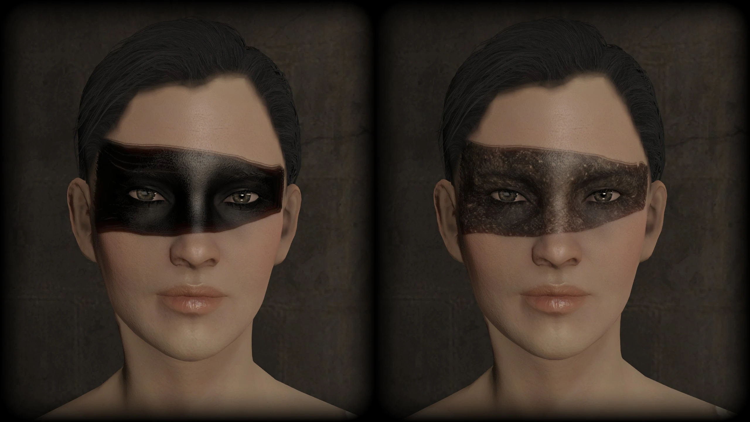 fallout 4 character face changes color