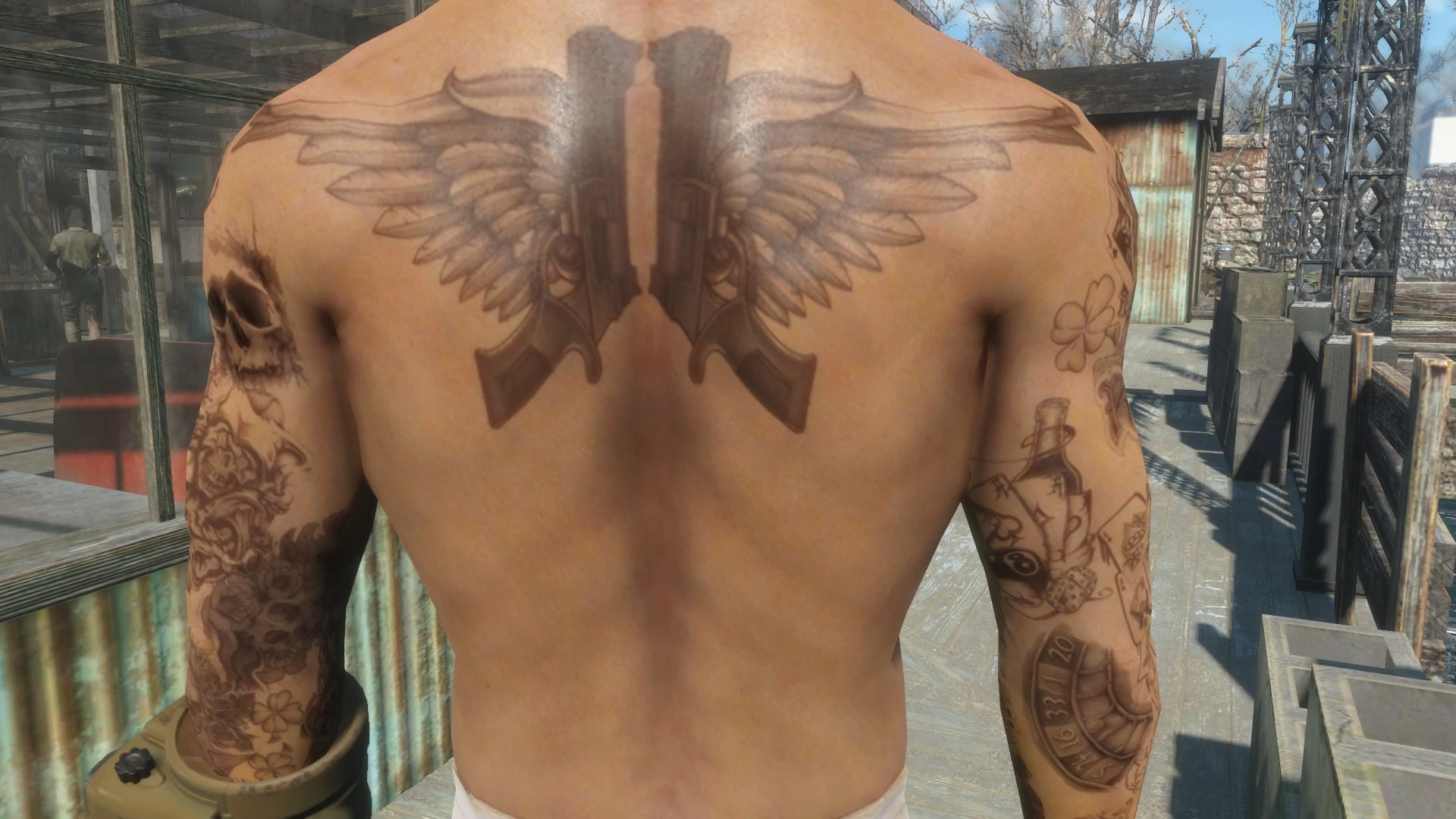 Fallout 4 все татуировки фото 108