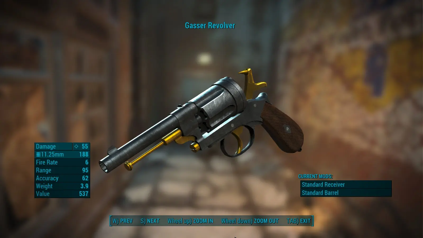 M1870 Gasser Revolver at Fallout 4 Nexus - Mods and community