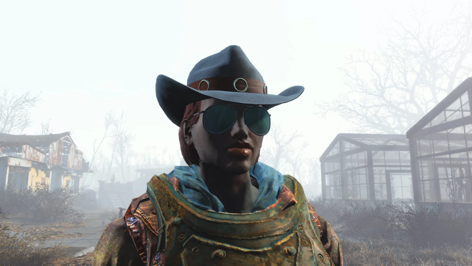 Fallout 4 hat with hair фото 5