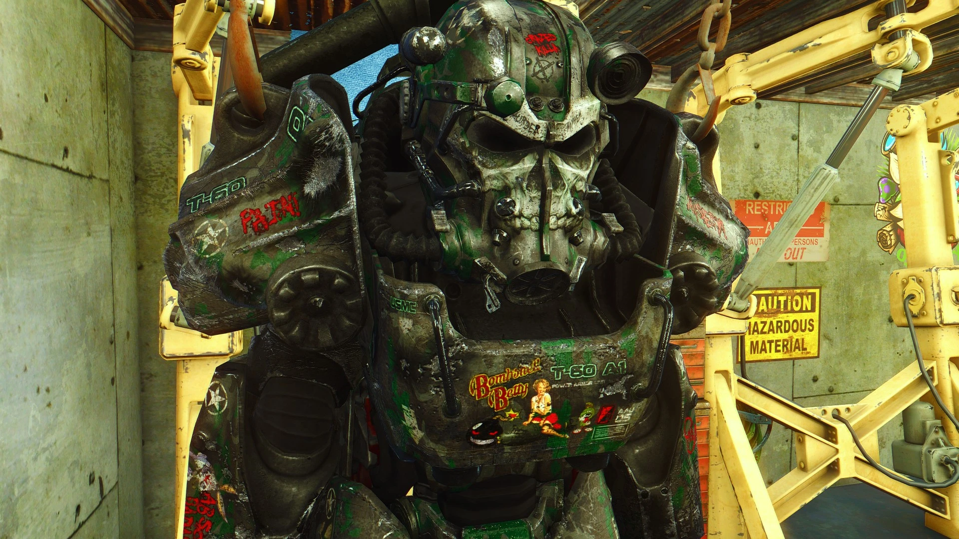 Fallout 4 прототип боевого стража на свалке фото 107